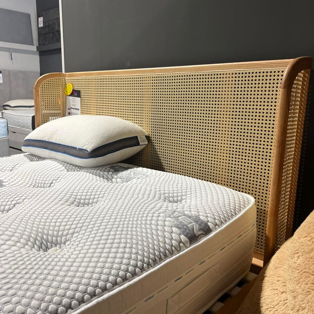 Double Rattan Bed Frame - Ex Display - Nimbus Beds