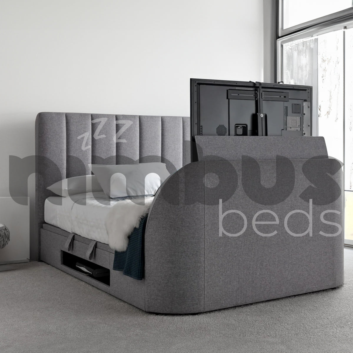 Nimbus Medway Ottoman tv Bed Nimbus Beds