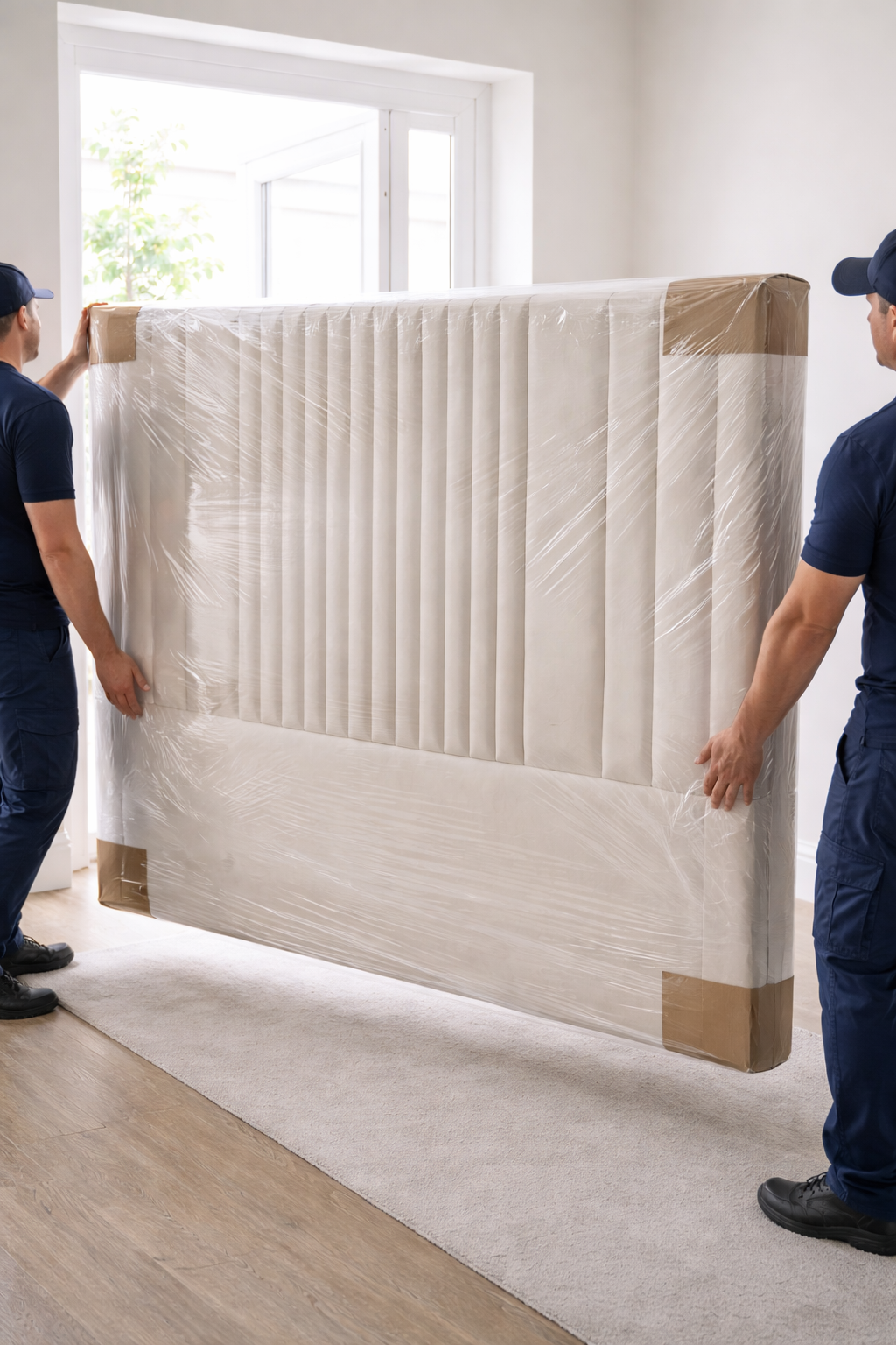 2026 Atlanta thin panelled storage divan bed with optional drawers - Nimbus Beds