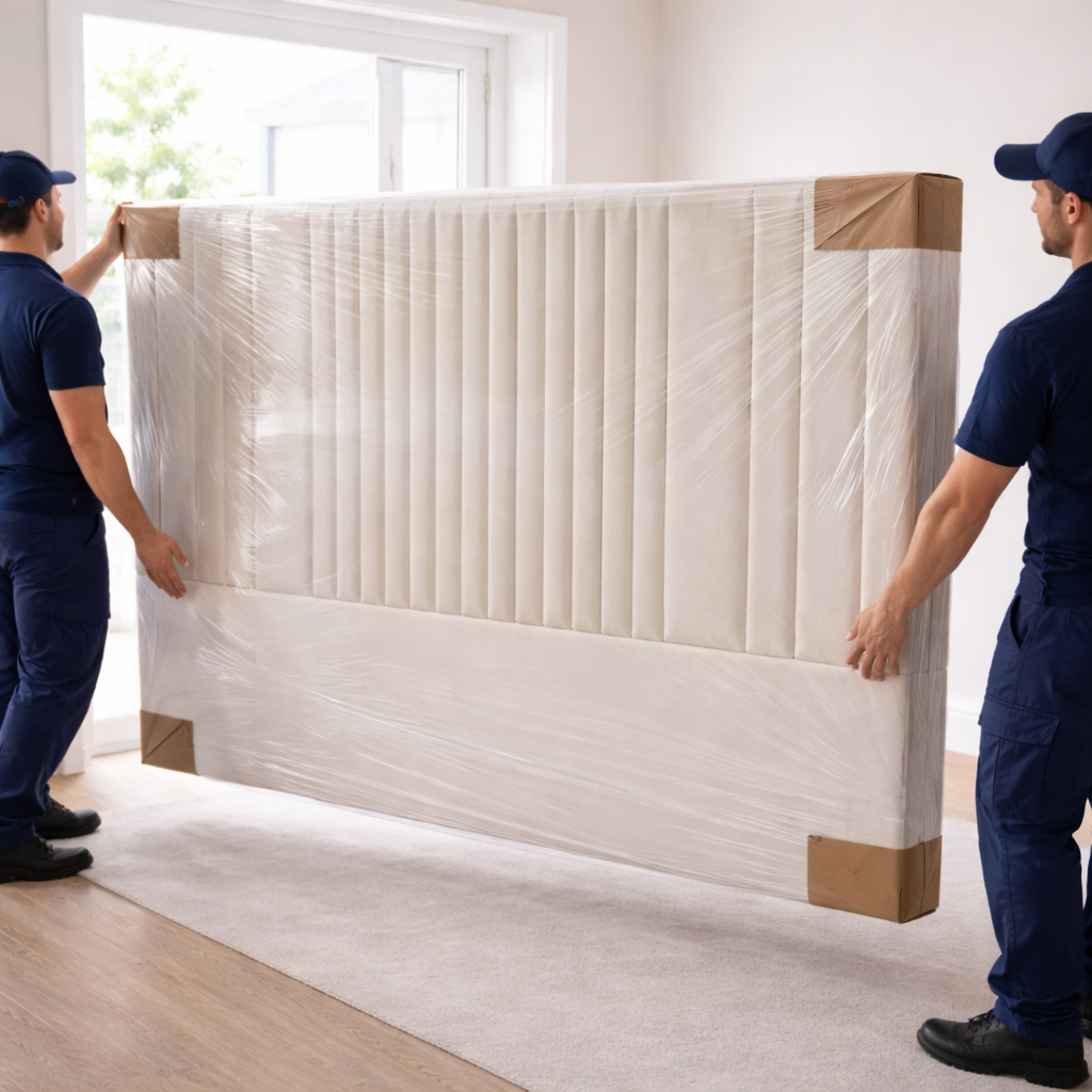 2026 Atlanta thin panelled storage divan bed with optional drawers - Nimbus Beds