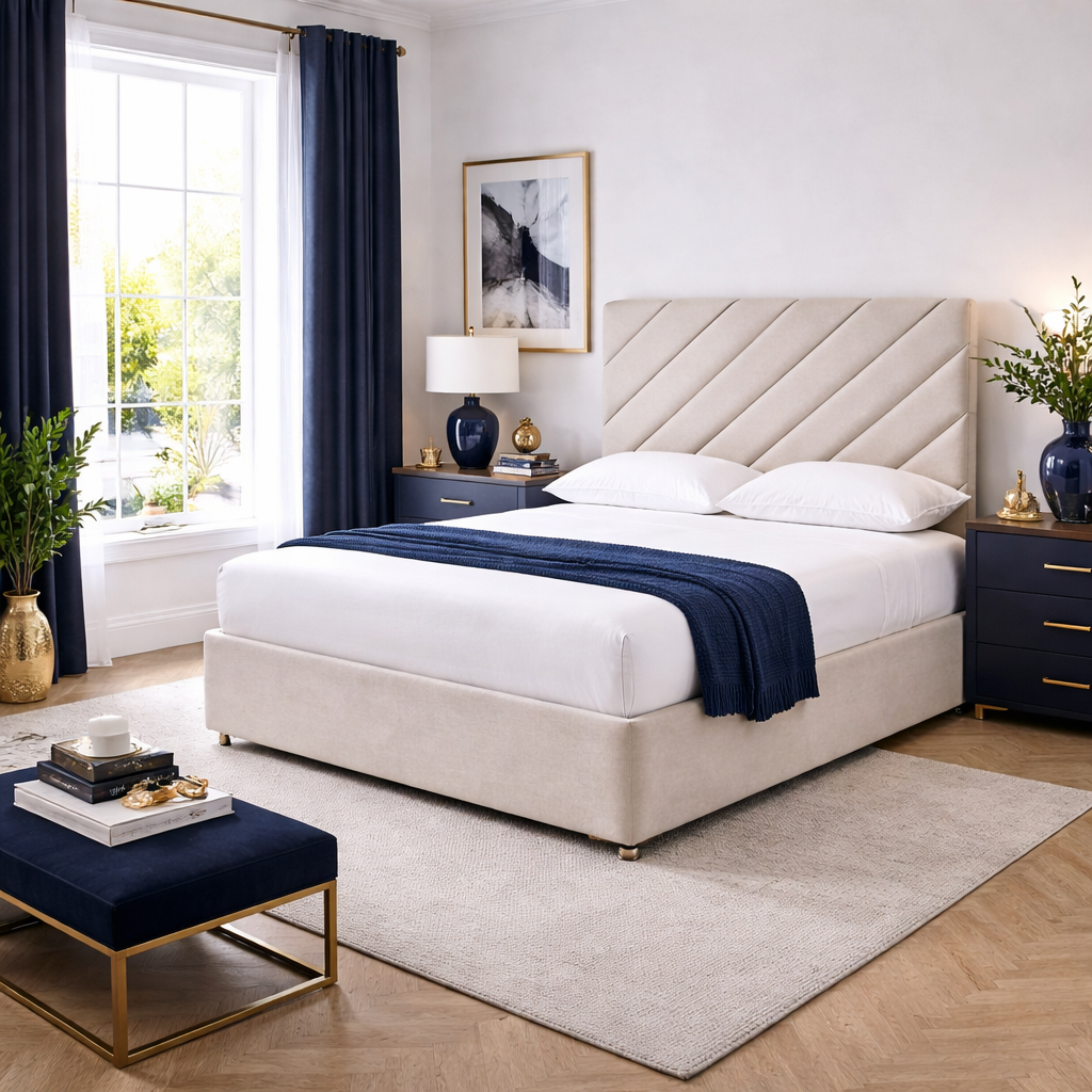 2026 Dian Floor Standing Headboard to Fit a Divan Bed - Nimbus Beds