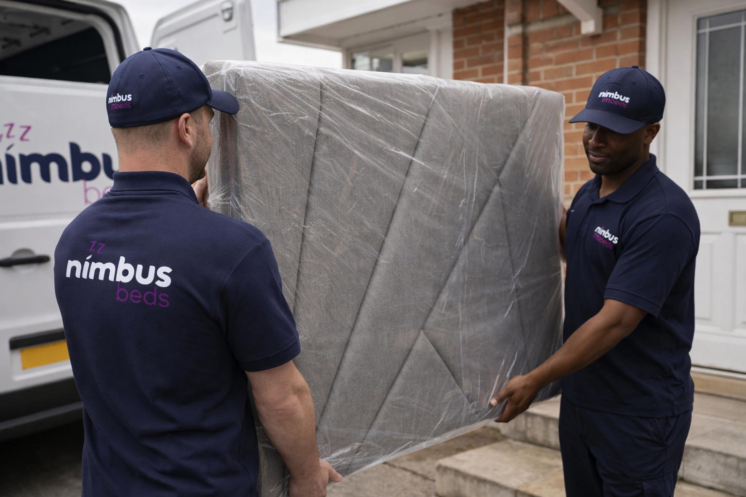 2026 7FT Tall Geometric Solid Ottoman Storage Bed - Nimbus Beds