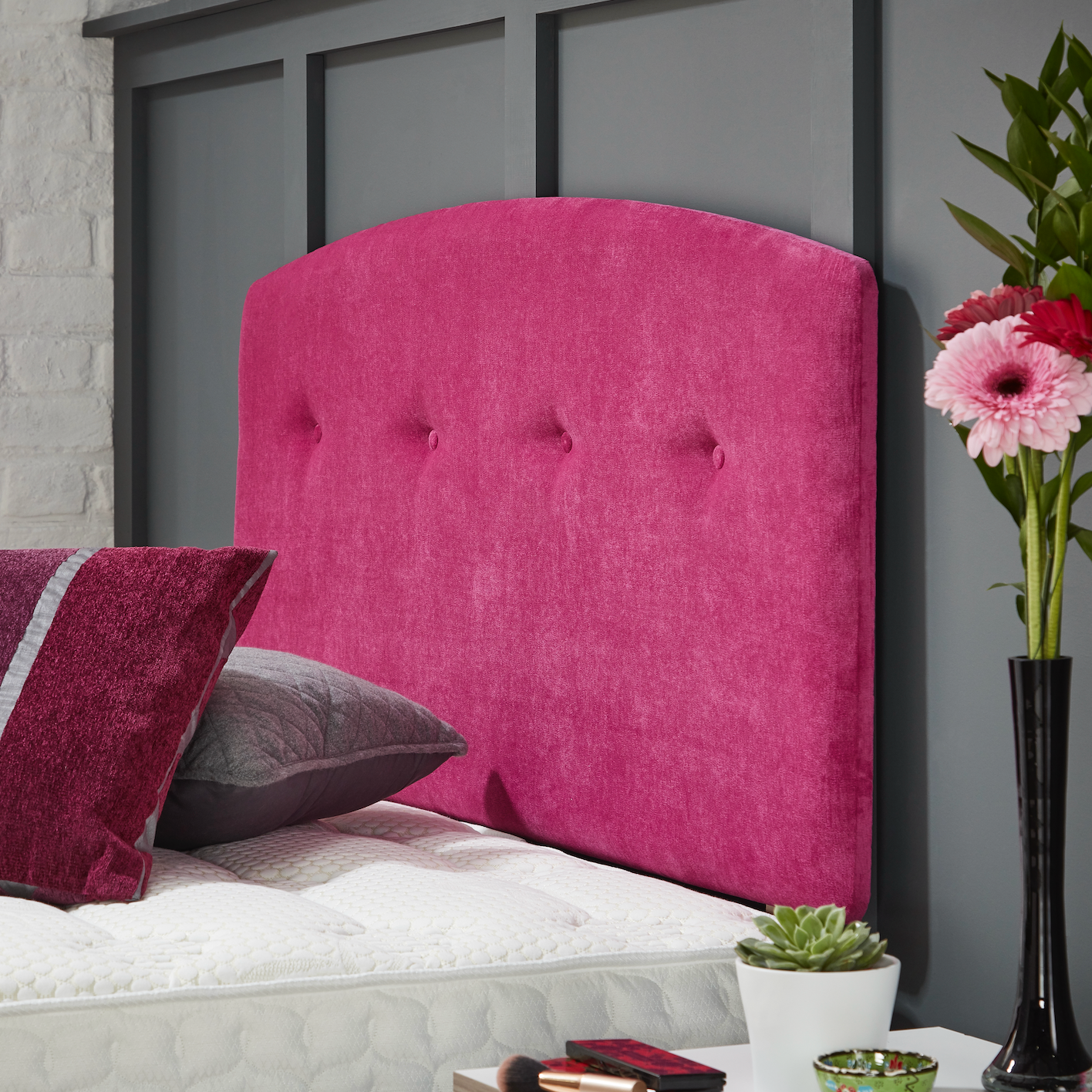 2026 24" Hexham Strutted Headboard - Nimbus Beds