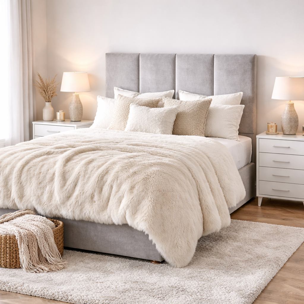 2026 London Floor Standing Headboard for a Divan Bed - Nimbus Beds