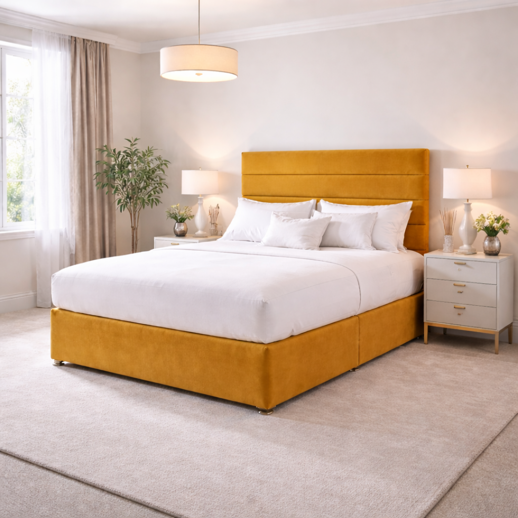 2026 Marbella storage divan bed with optional drawers