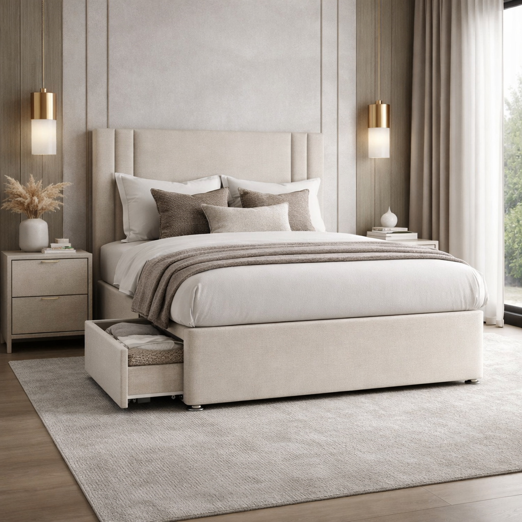 2026 Perth Floor Standing Headboard for a Divan Bed