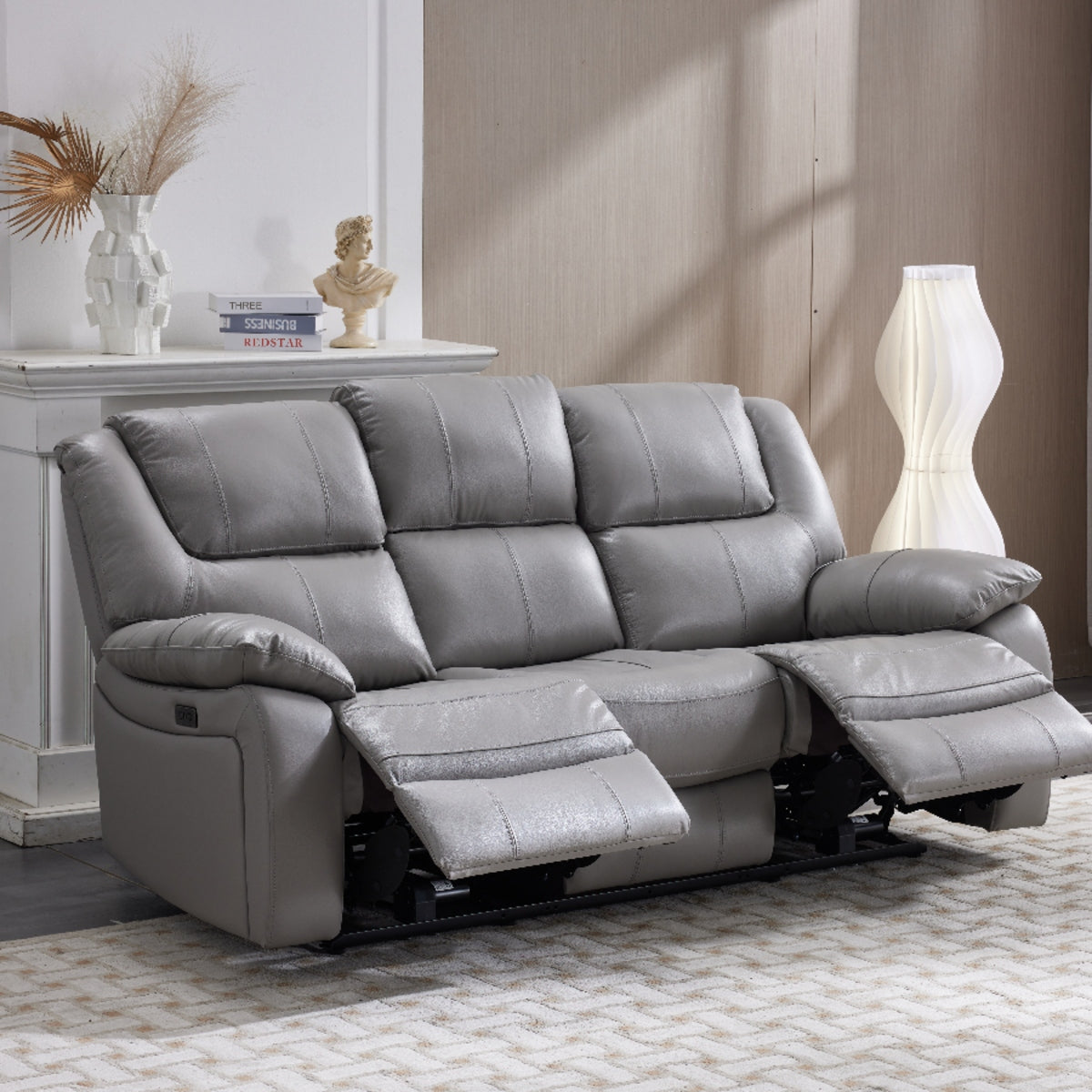 2026 Kylie 3 Seater, 2 Seater & Chair Sofa In Pisa Grey