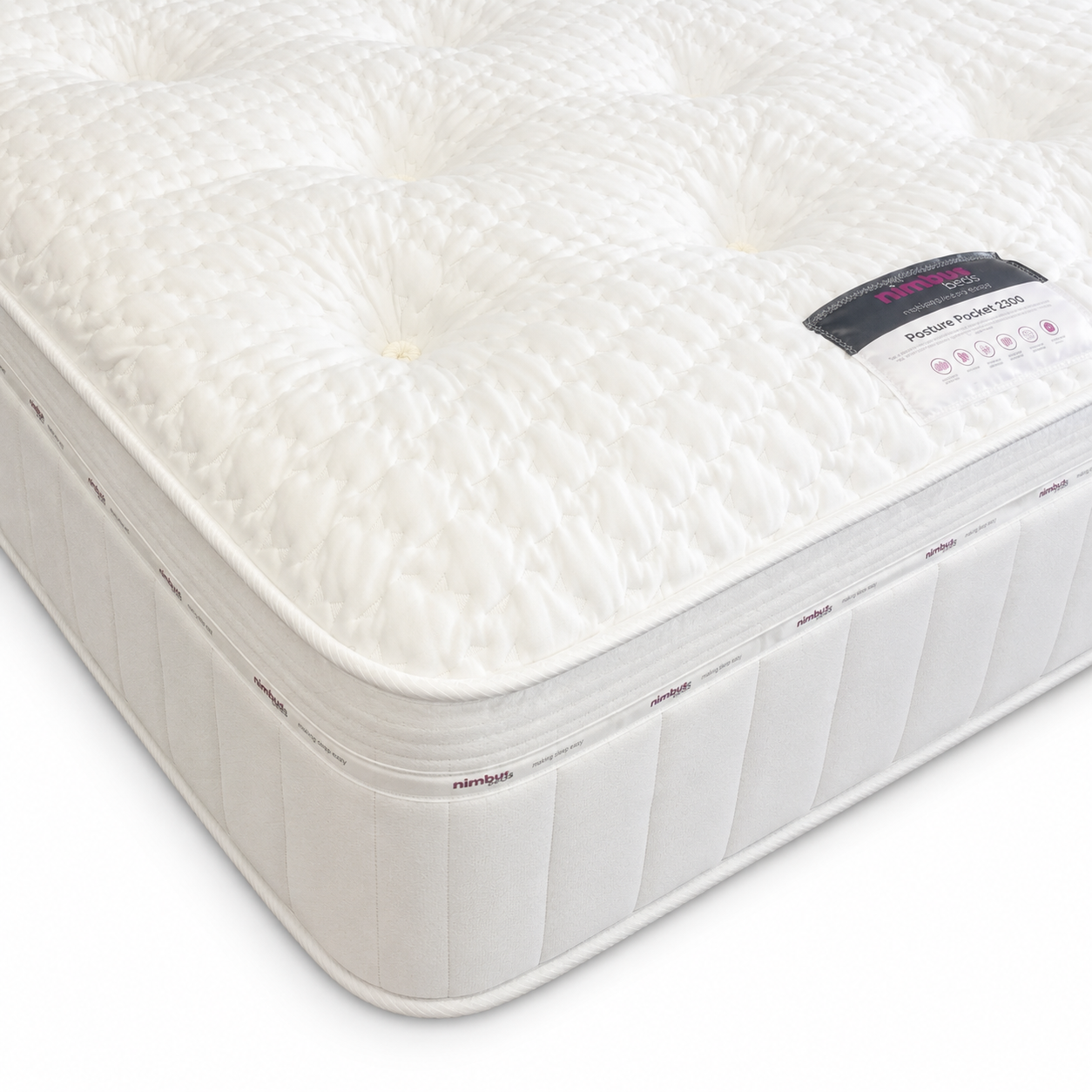 2026 Posture Pocket 2000 Medium / Firm Pocket Sprung Mattress