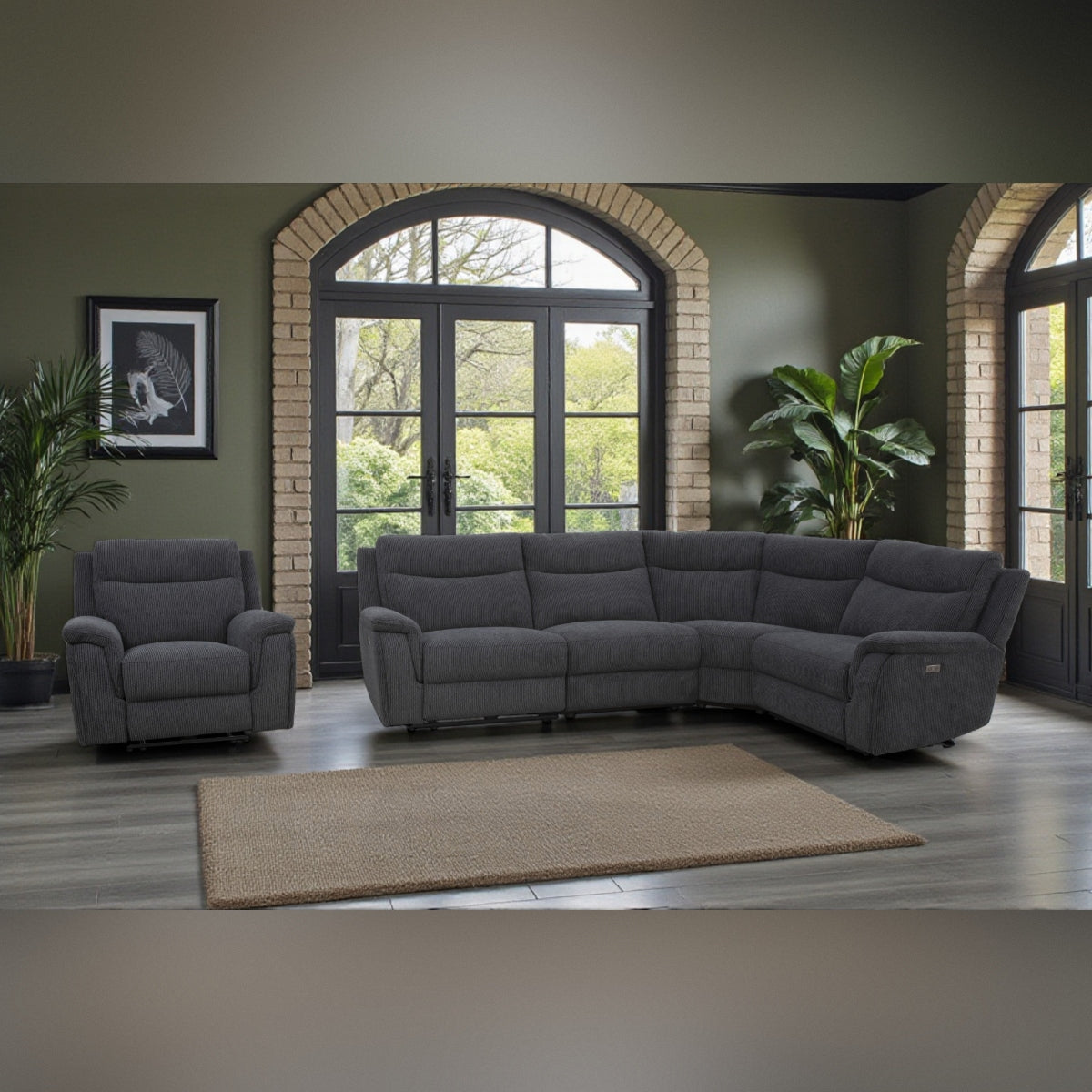2026 Mayenne Sofa Range In Midnight Black