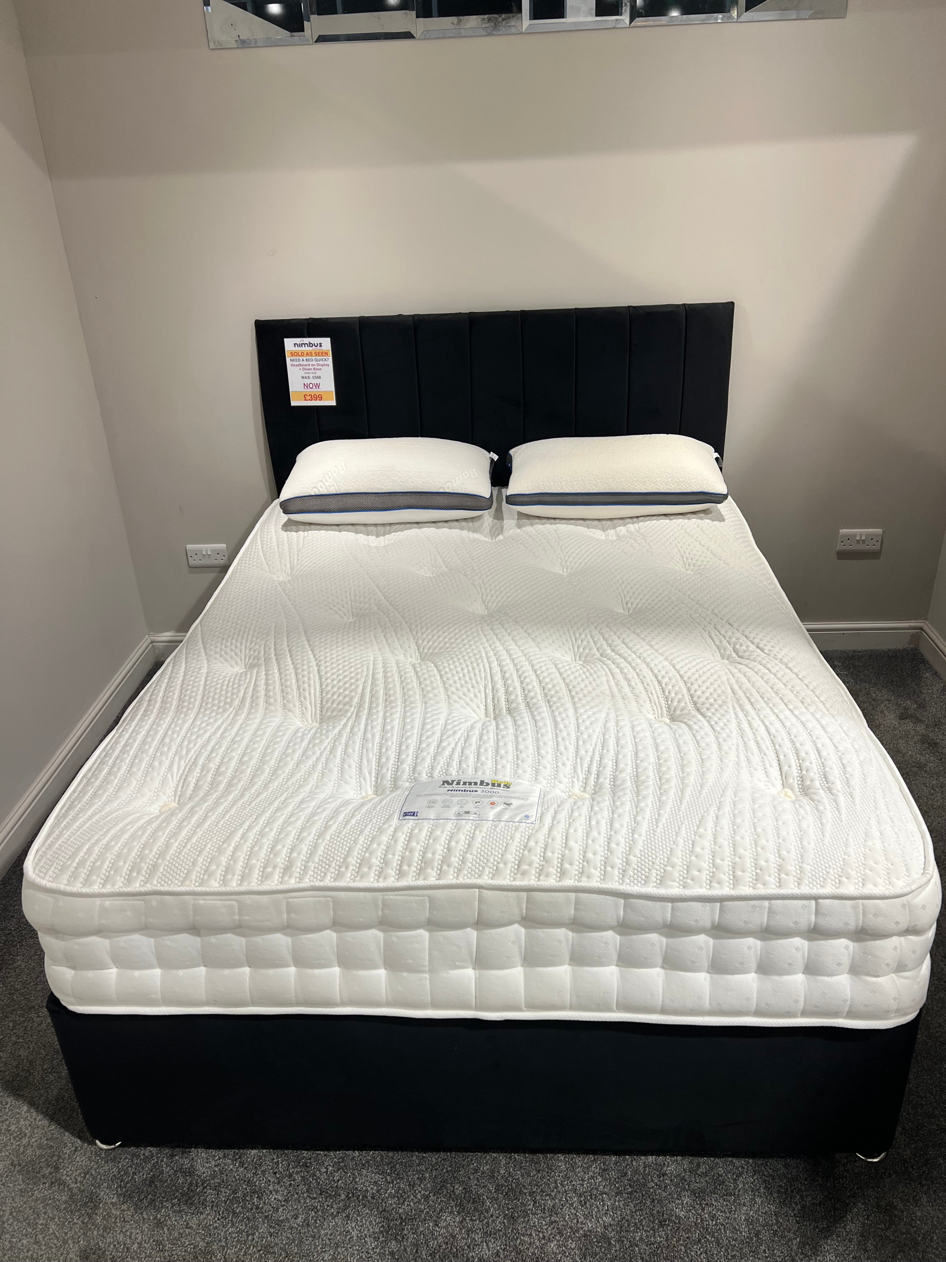 King Size Nimbus 3000 Mattress - Ex Display