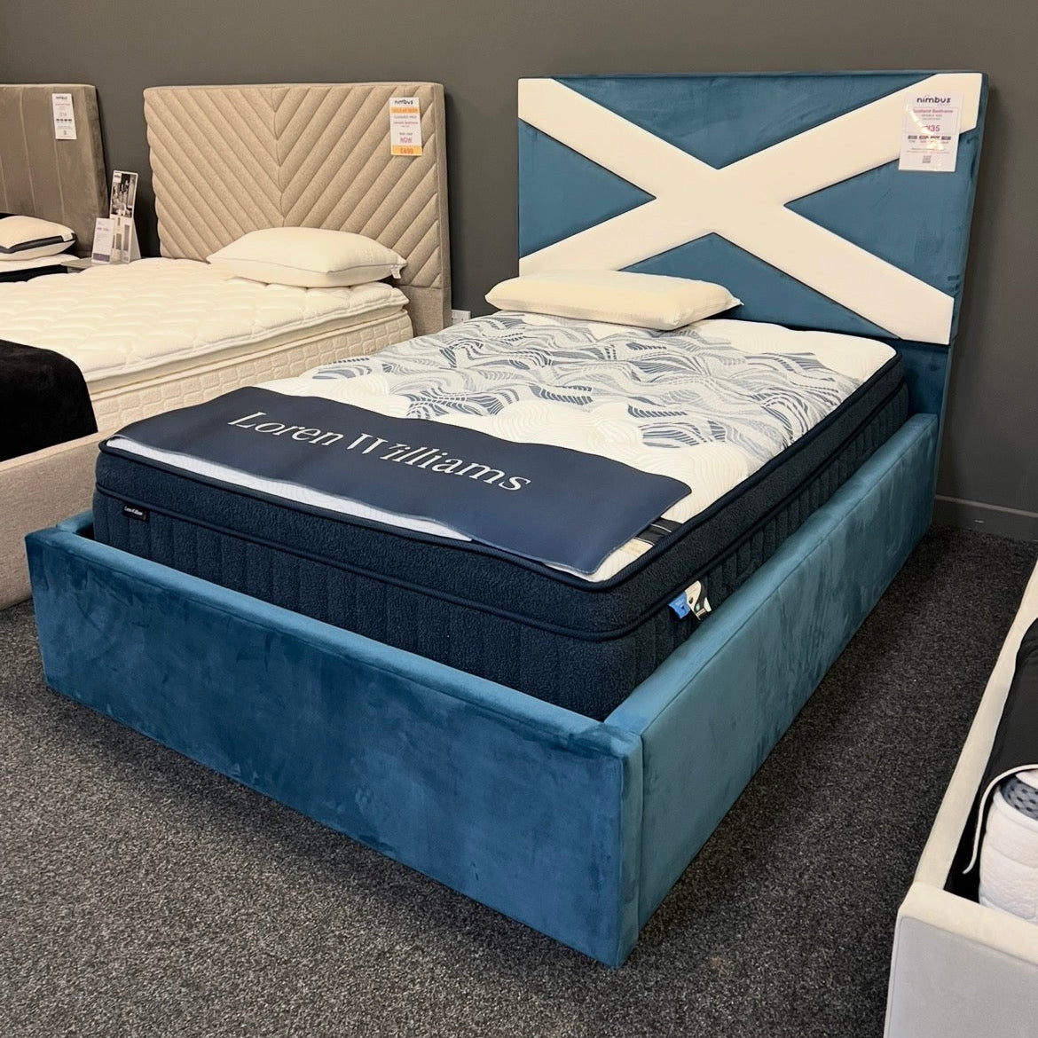 2026 Double Scotland Bed Frame - Ex Display