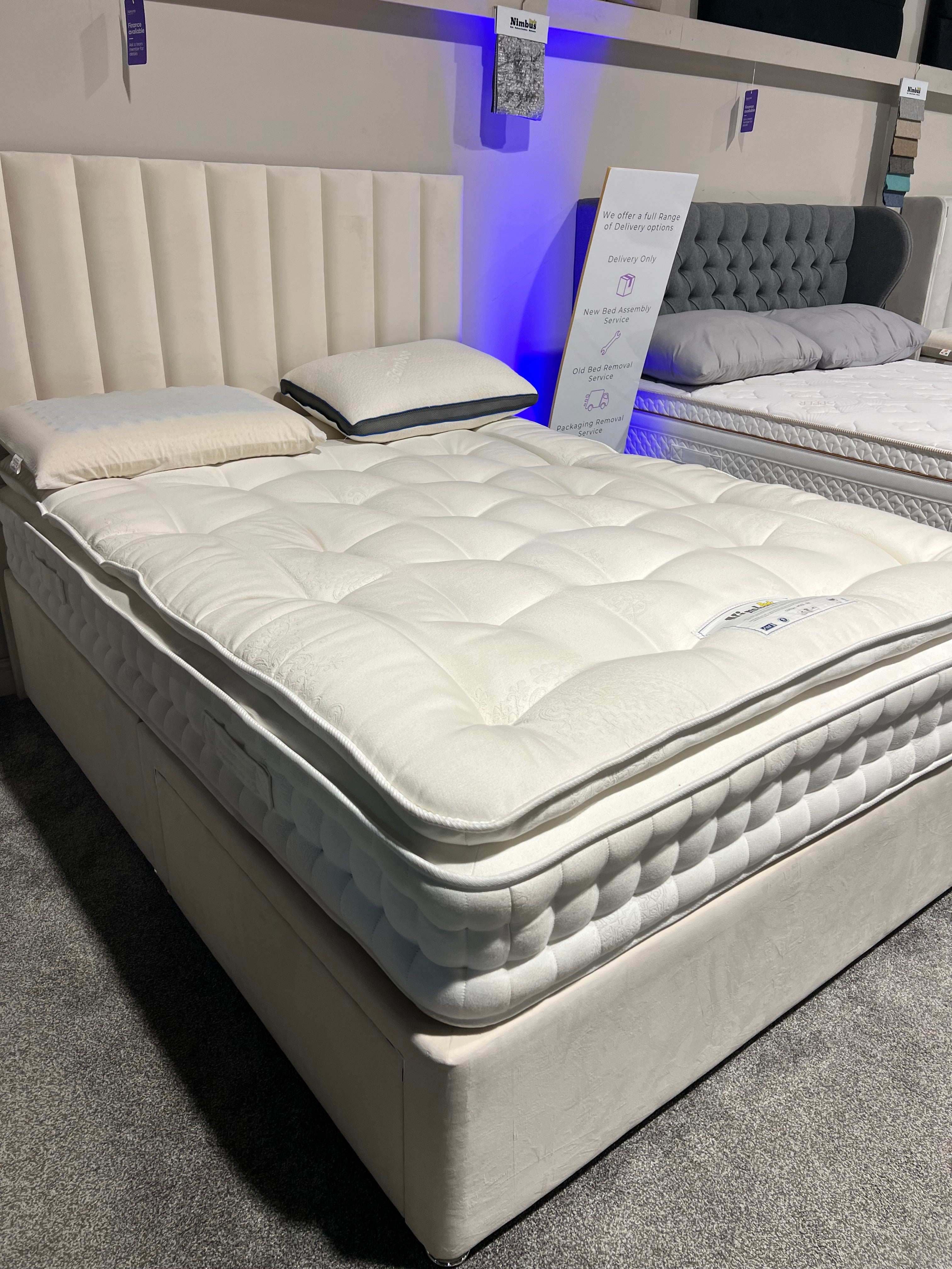 King Size Ashborne 4000 Mattress - Ex Display