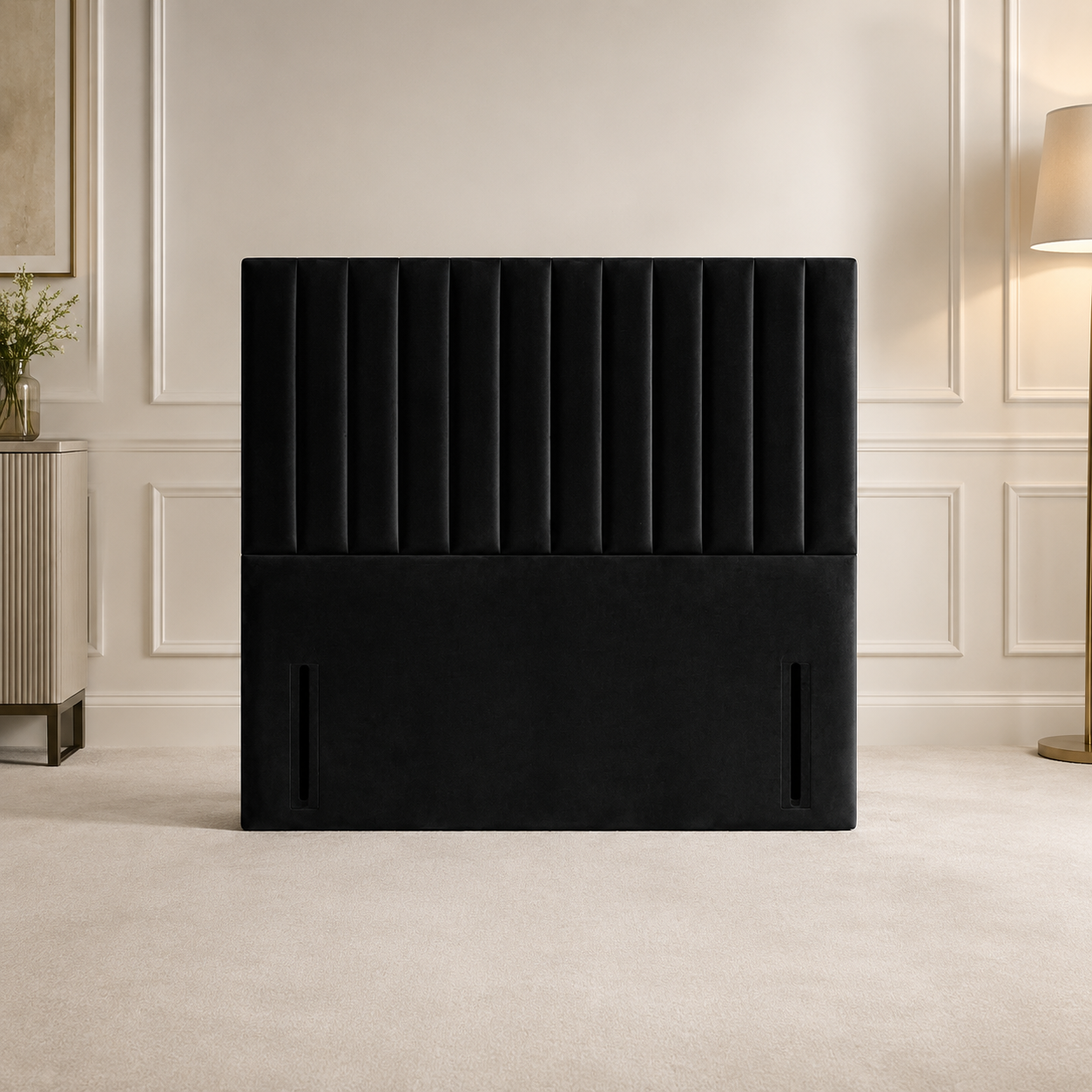 2026 Louis Intense Floor Standing Headboard to Fit a Divan Bed