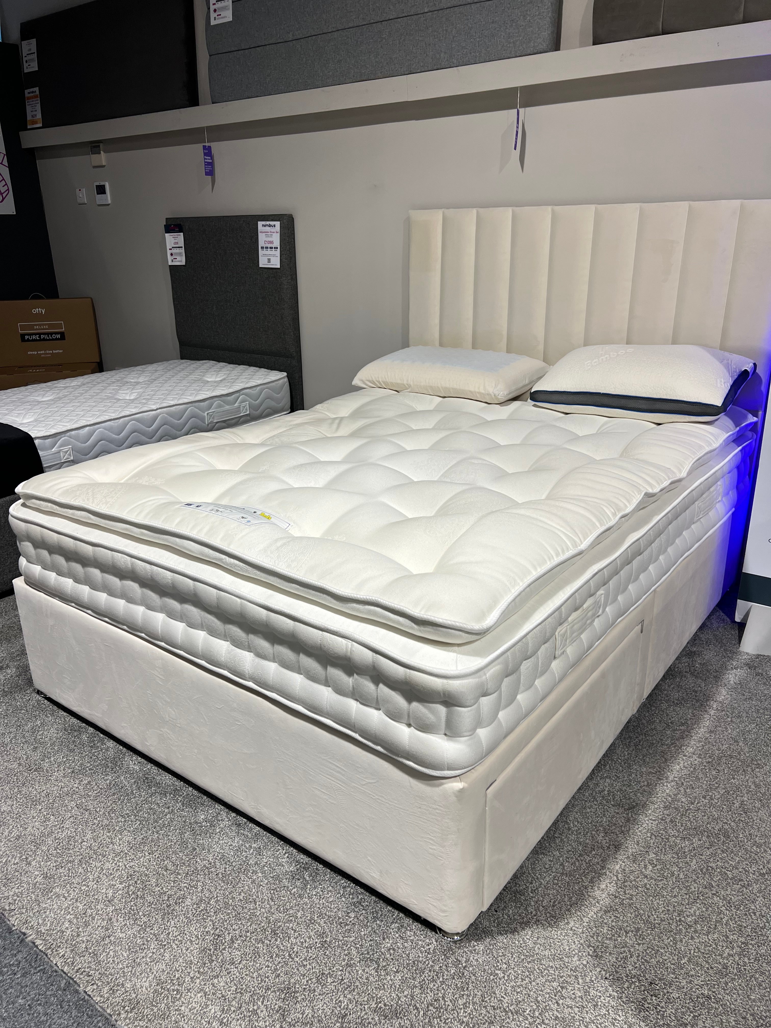 King Size Ashborne 4000 Mattress - Ex Display