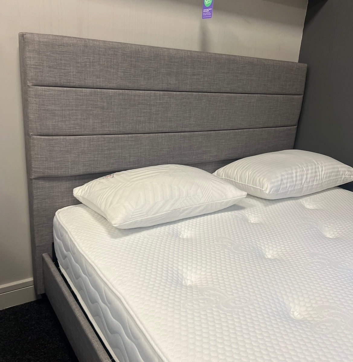 King Size Lucas Bed Frame - Ex Display