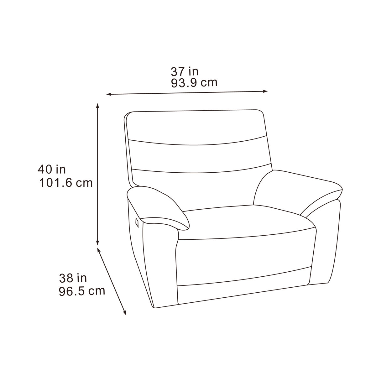 2026 Theodore Sofa Range In Midnight Black