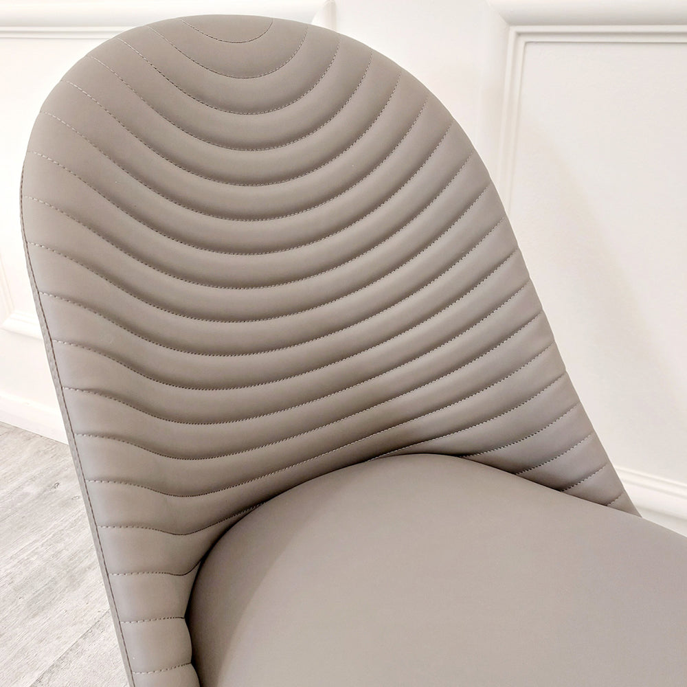 2026 Alba Dining Chair in Leather