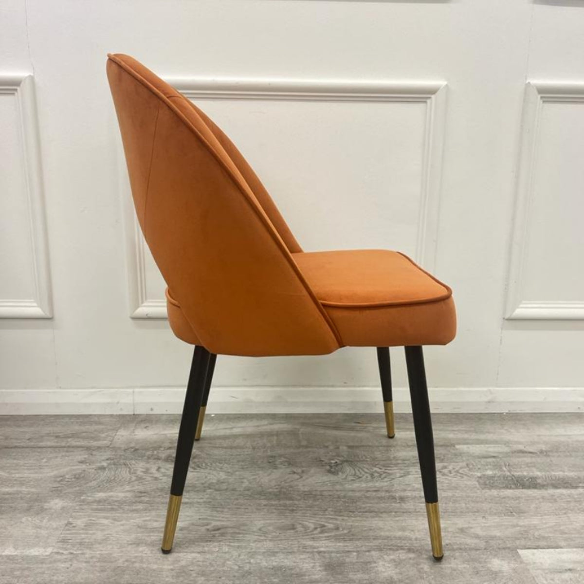 2026 Astra Dining Chair in Rust Velvet