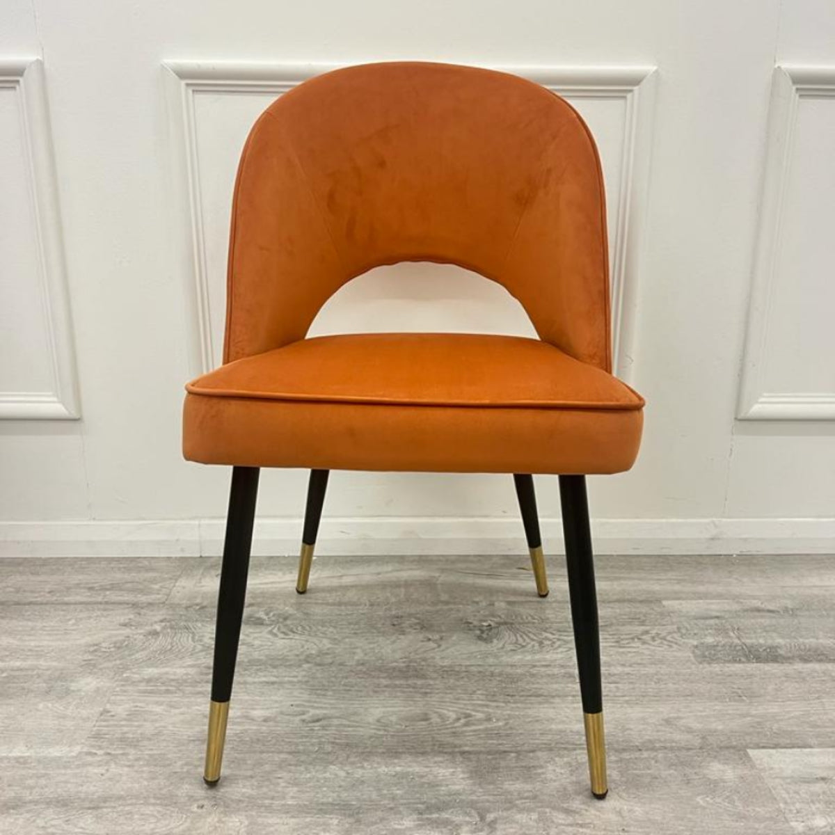 2026 Astra Dining Chair in Rust Velvet