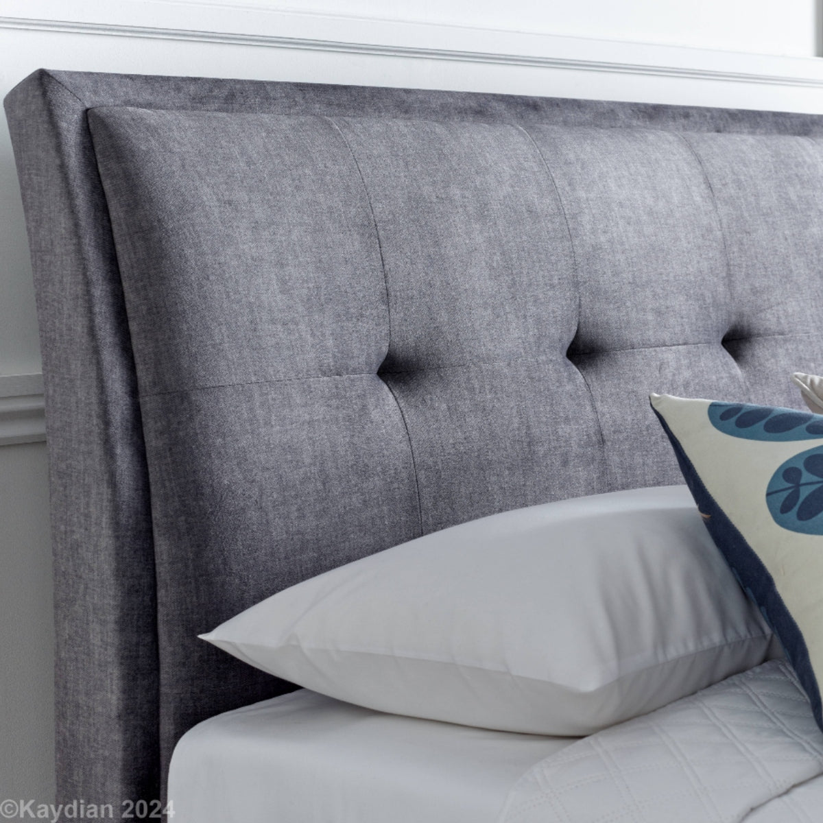 2026 Andrei Ottoman Storage Bed in Vogue Grey