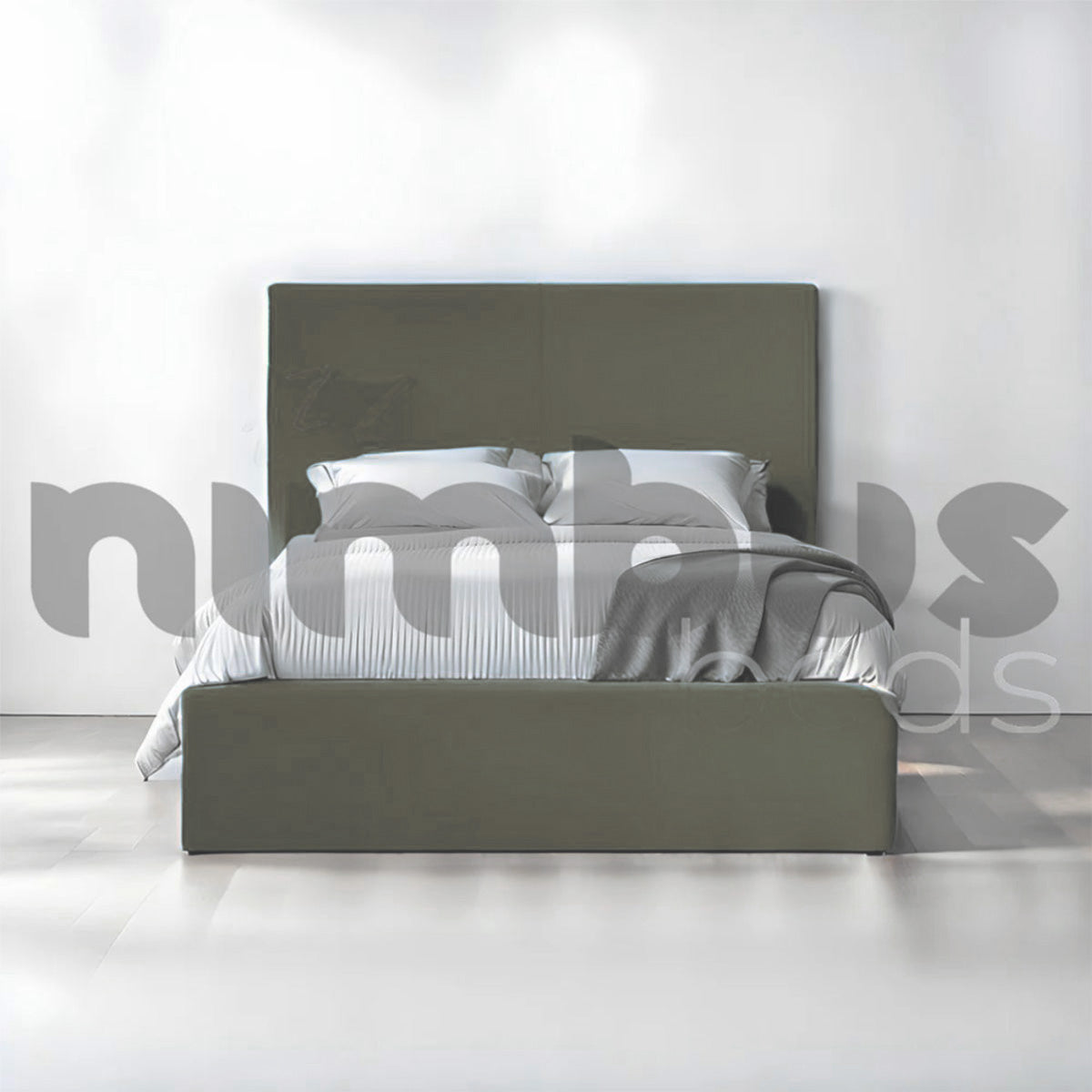 Two Square Panel Bed Frame - Nimbus Beds