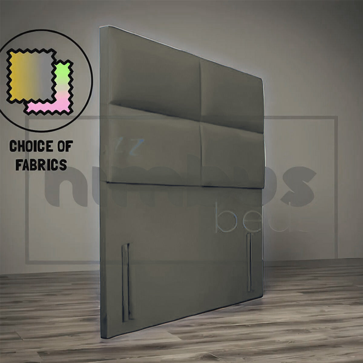 Floor Standing 4 Square Headboard - Nimbus Beds