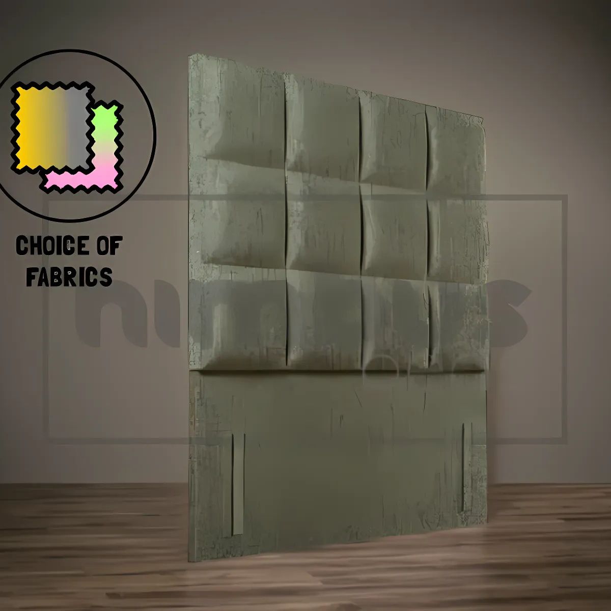 Floor Standing 12 Square Headboard - Nimbus Beds
