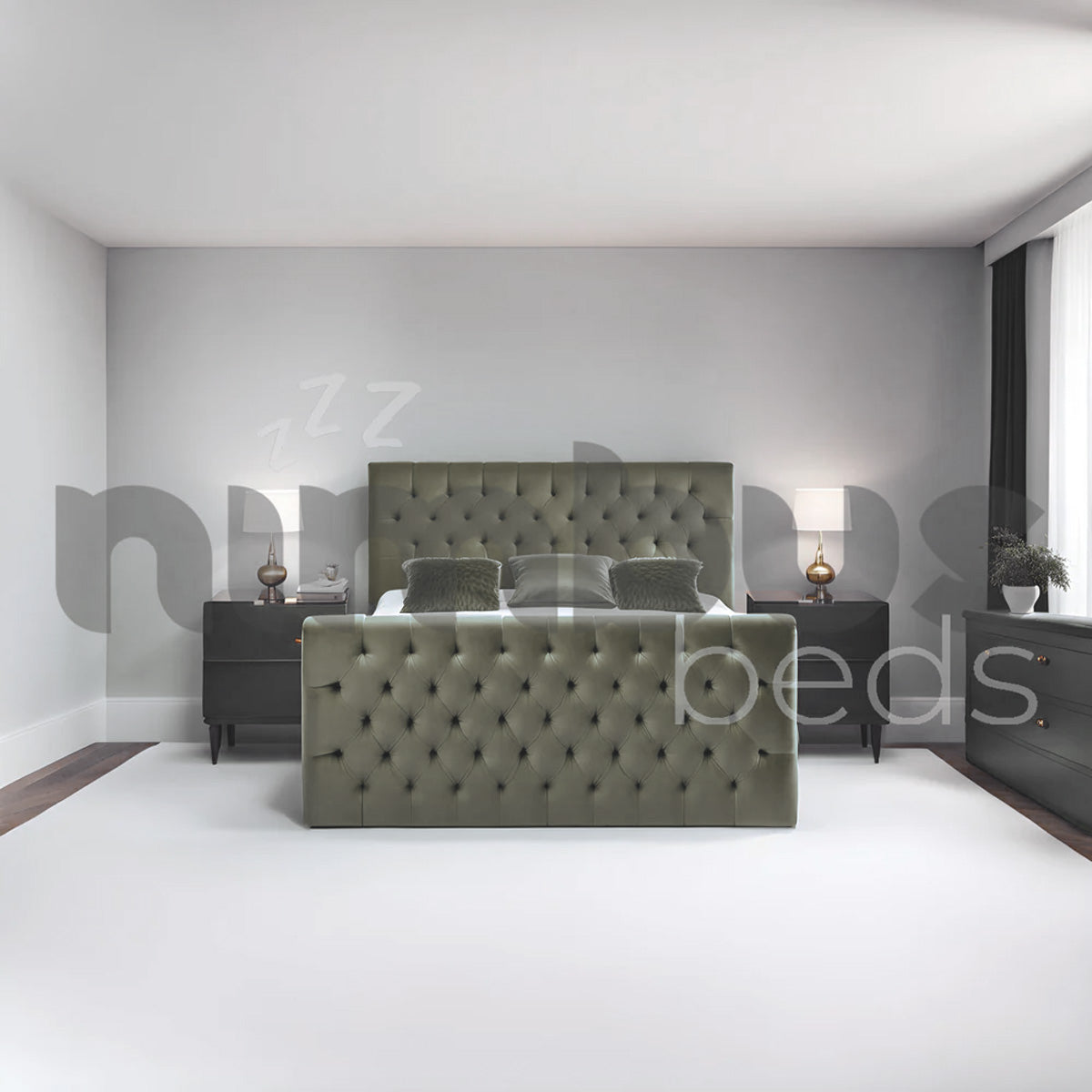 Chesterfield Luxury Bed Frame - Nimbus Beds