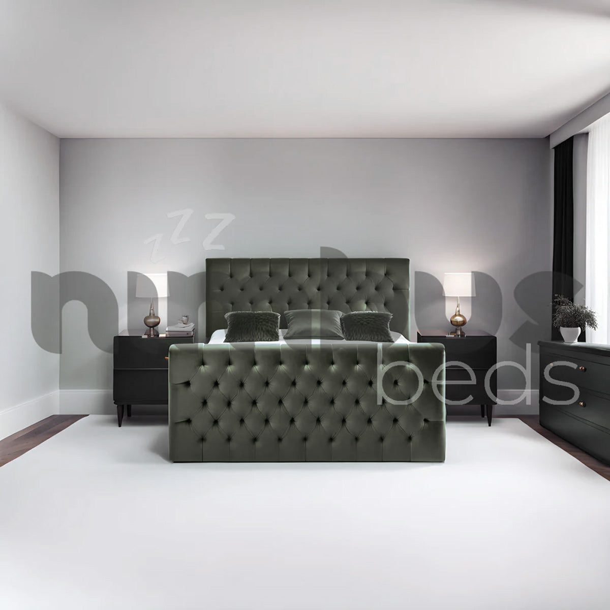 Chesterfield Luxury Bed Frame - Nimbus Beds