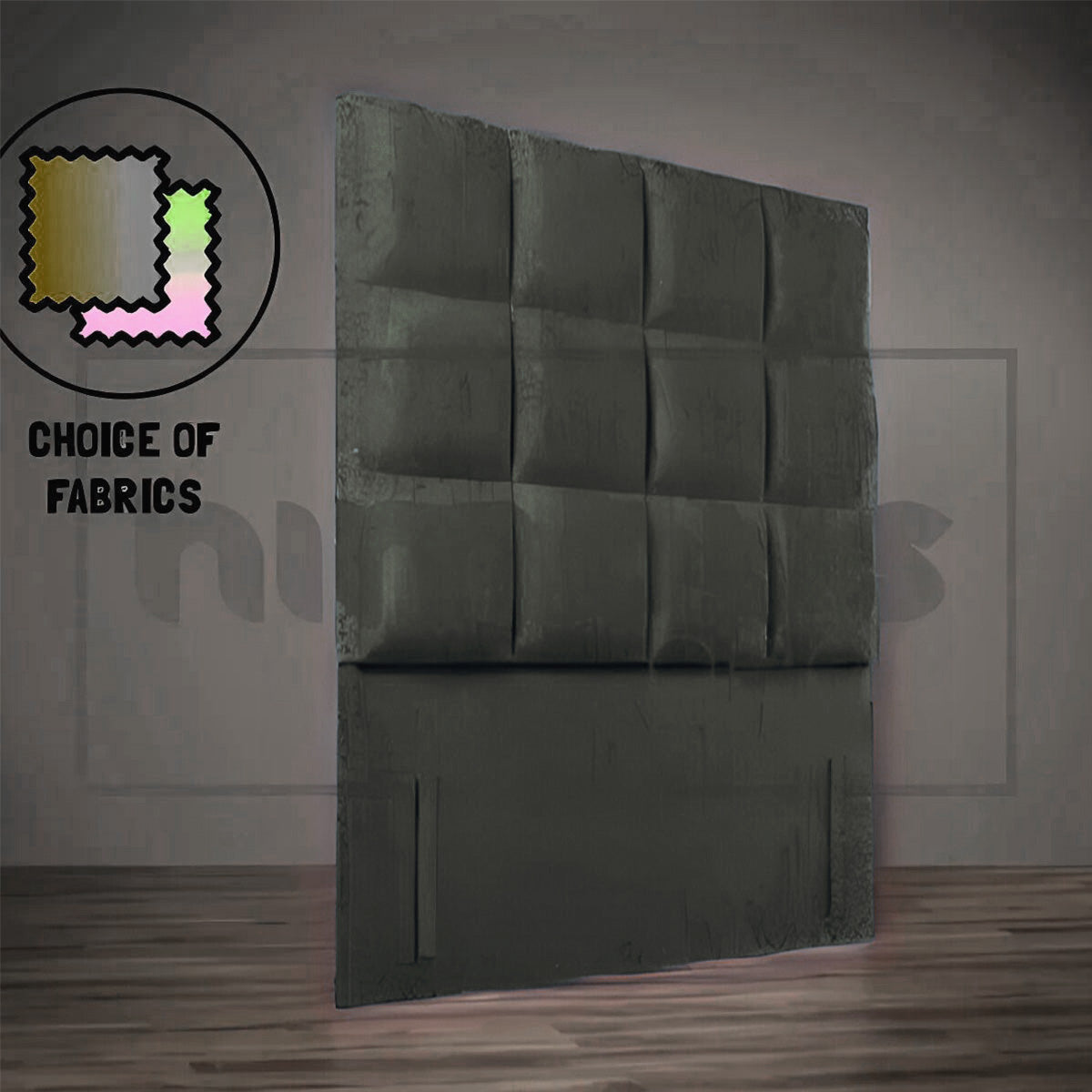 Floor Standing 12 Square Headboard - Nimbus Beds