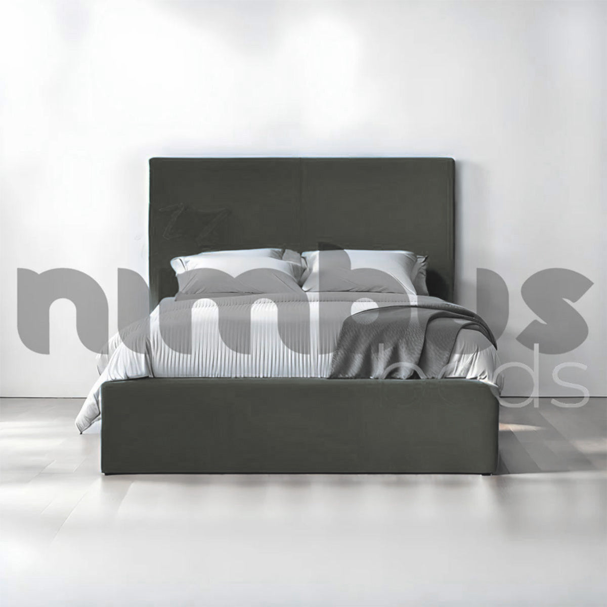 Two Square Panel Bed Frame - Nimbus Beds