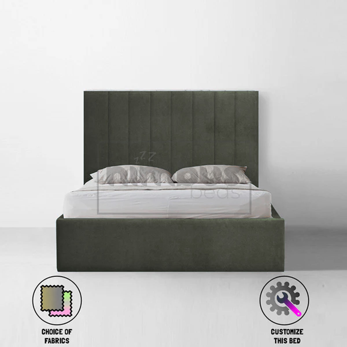 Vertical Panel Bed Frame - Nimbus Beds