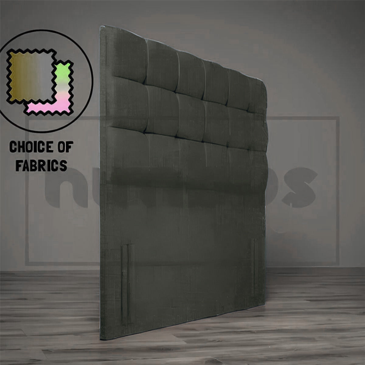 Floor Standing Cube Headboard - Nimbus Beds