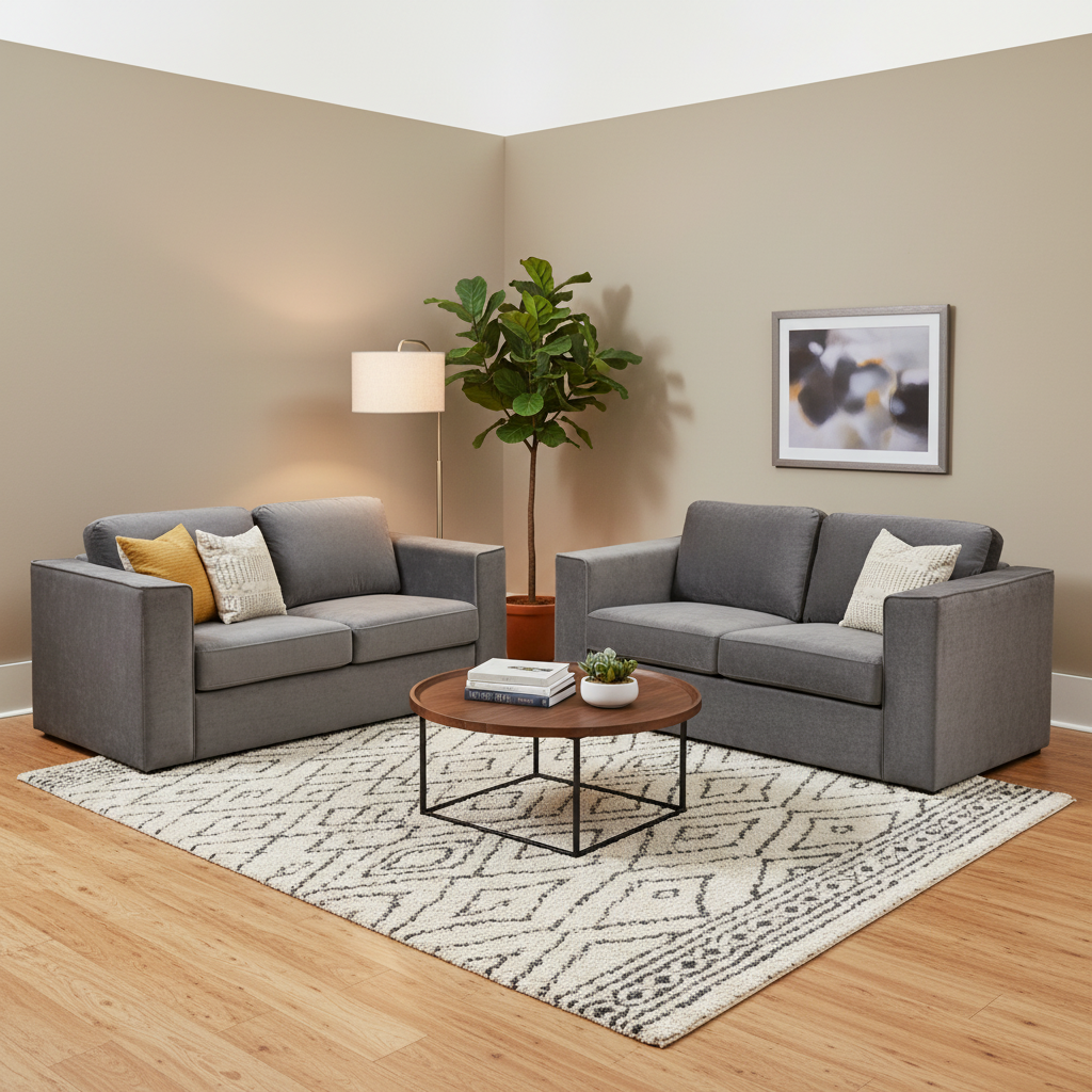 2026 Hamilton 3 & 2 Seater- Steel - Nimbus Beds