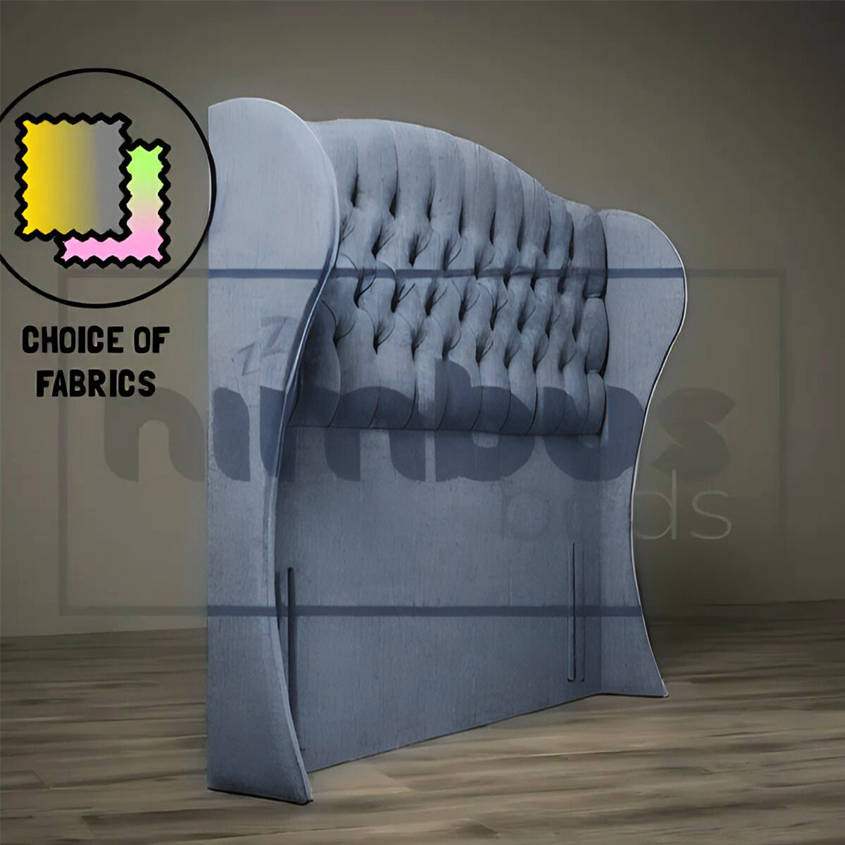 Floor Standing Mayfair Headboard - Nimbus Beds