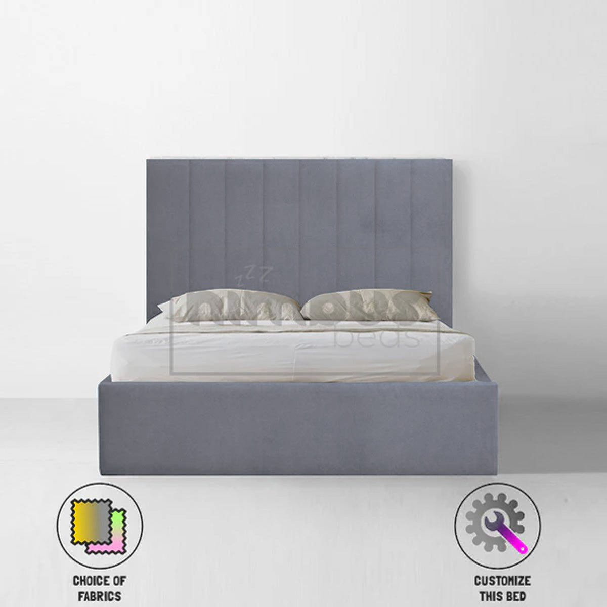 Vertical Panel Bed Frame - Nimbus Beds