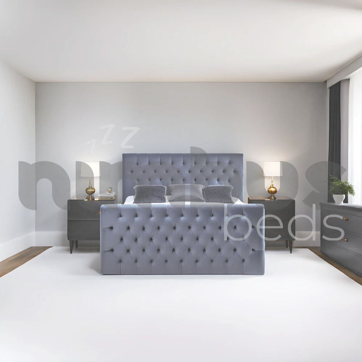 Chesterfield Luxury Bed Frame - Nimbus Beds
