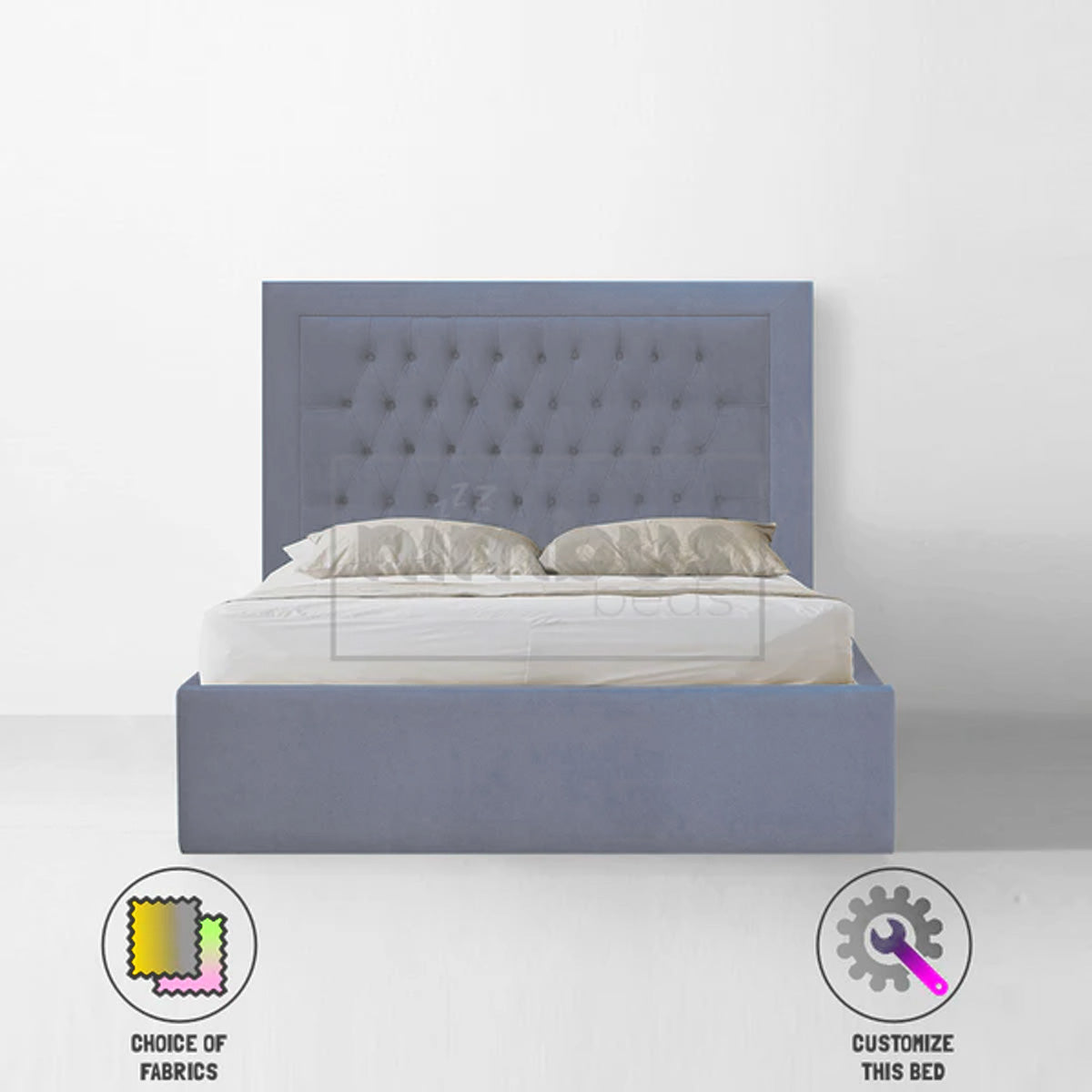 Chesterfield Bumper Bed Frame - Nimbus Beds