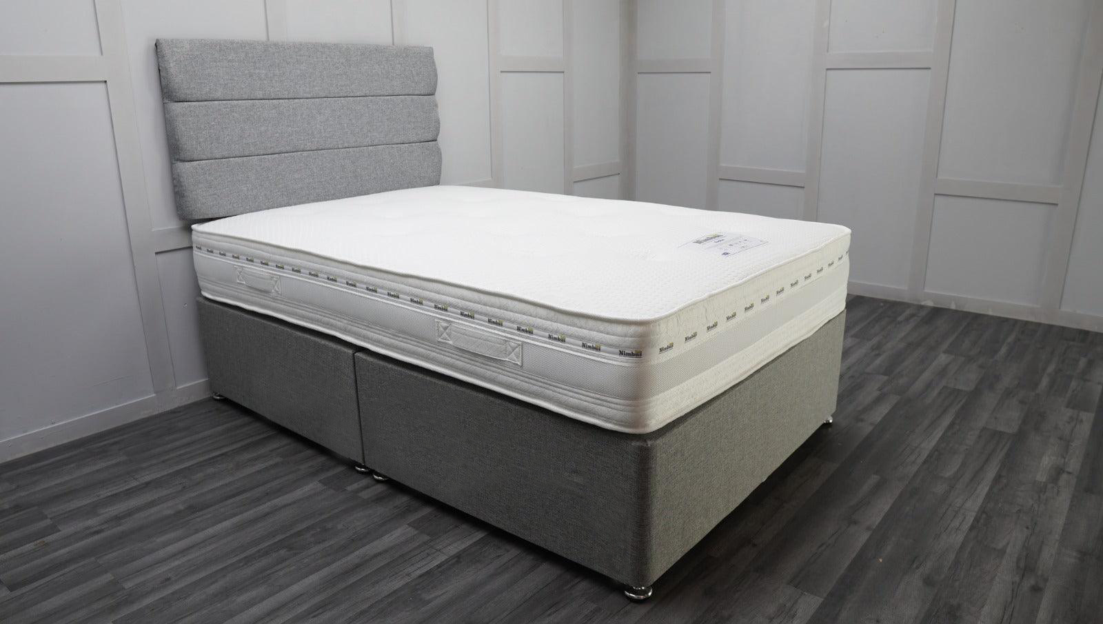 Padded Divan Base testing variants with storage - Nimbus Beds