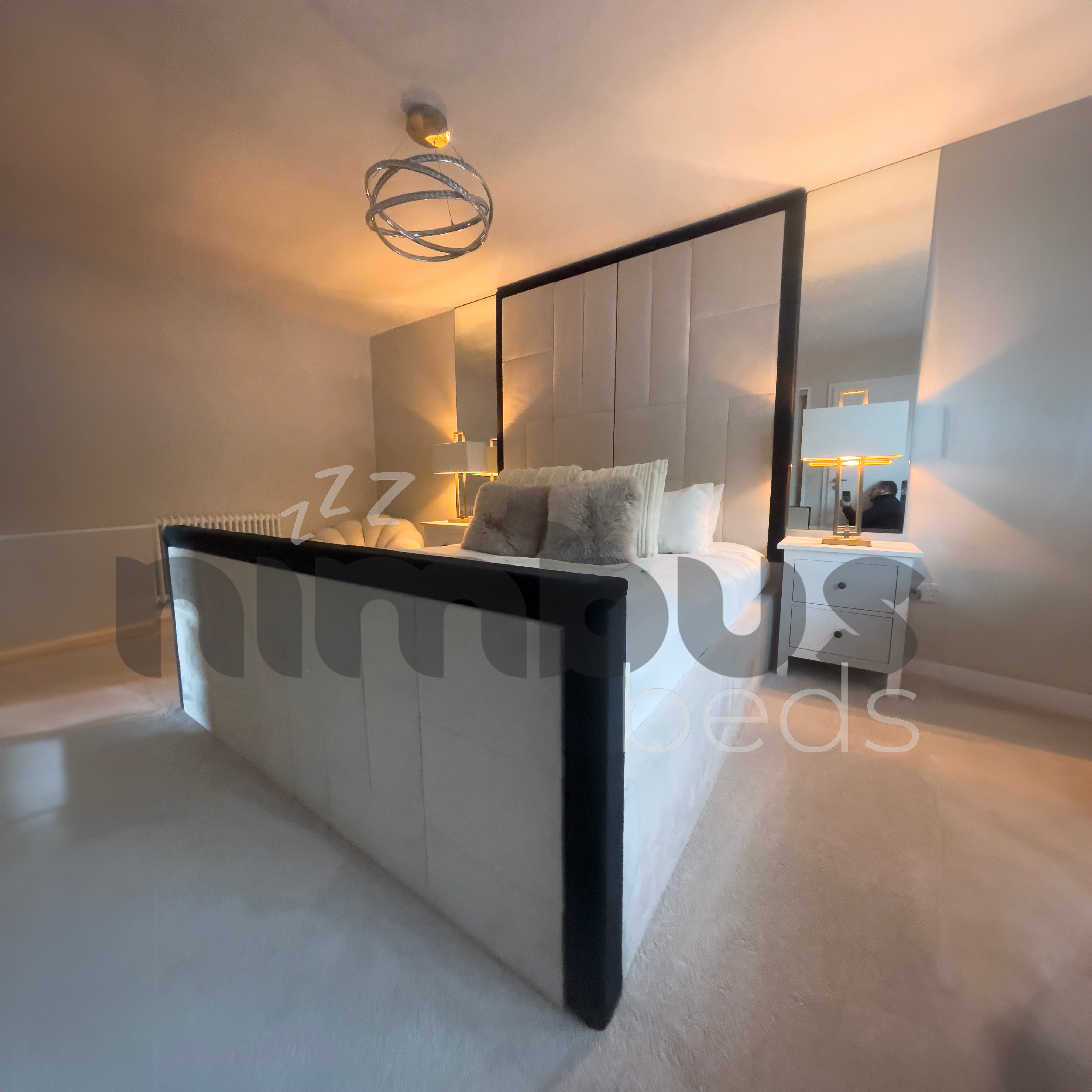 Bauhaus Bumper Bed Frame - Nimbus Beds