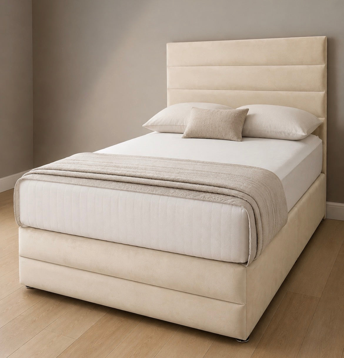 2026 Marbella Divan Bed with Matching Footboard with Optional Storage Drawers