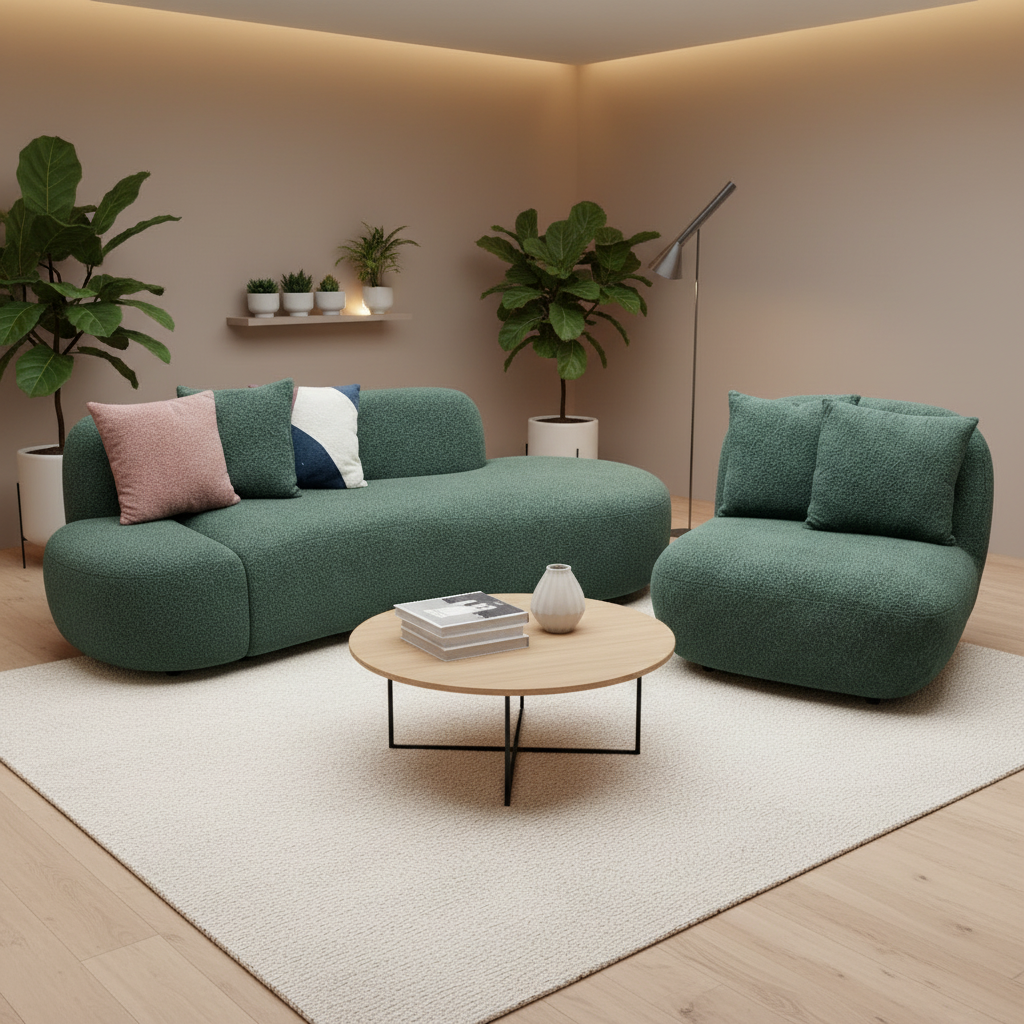 2026 Melrose Chair- Emerald Green - Nimbus Beds