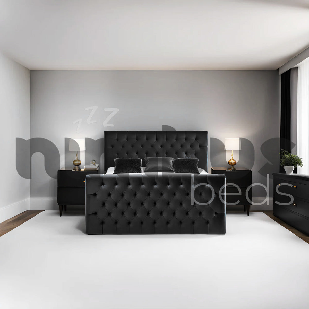 Chesterfield Luxury Bed Frame - Nimbus Beds