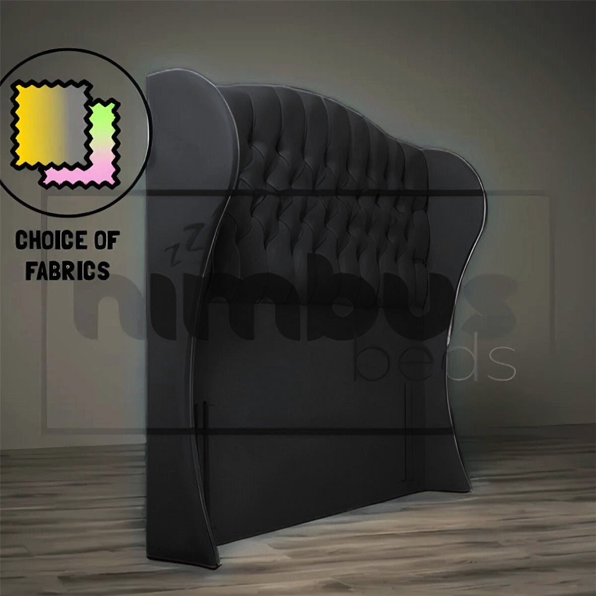 Floor Standing Mayfair Headboard - Nimbus Beds