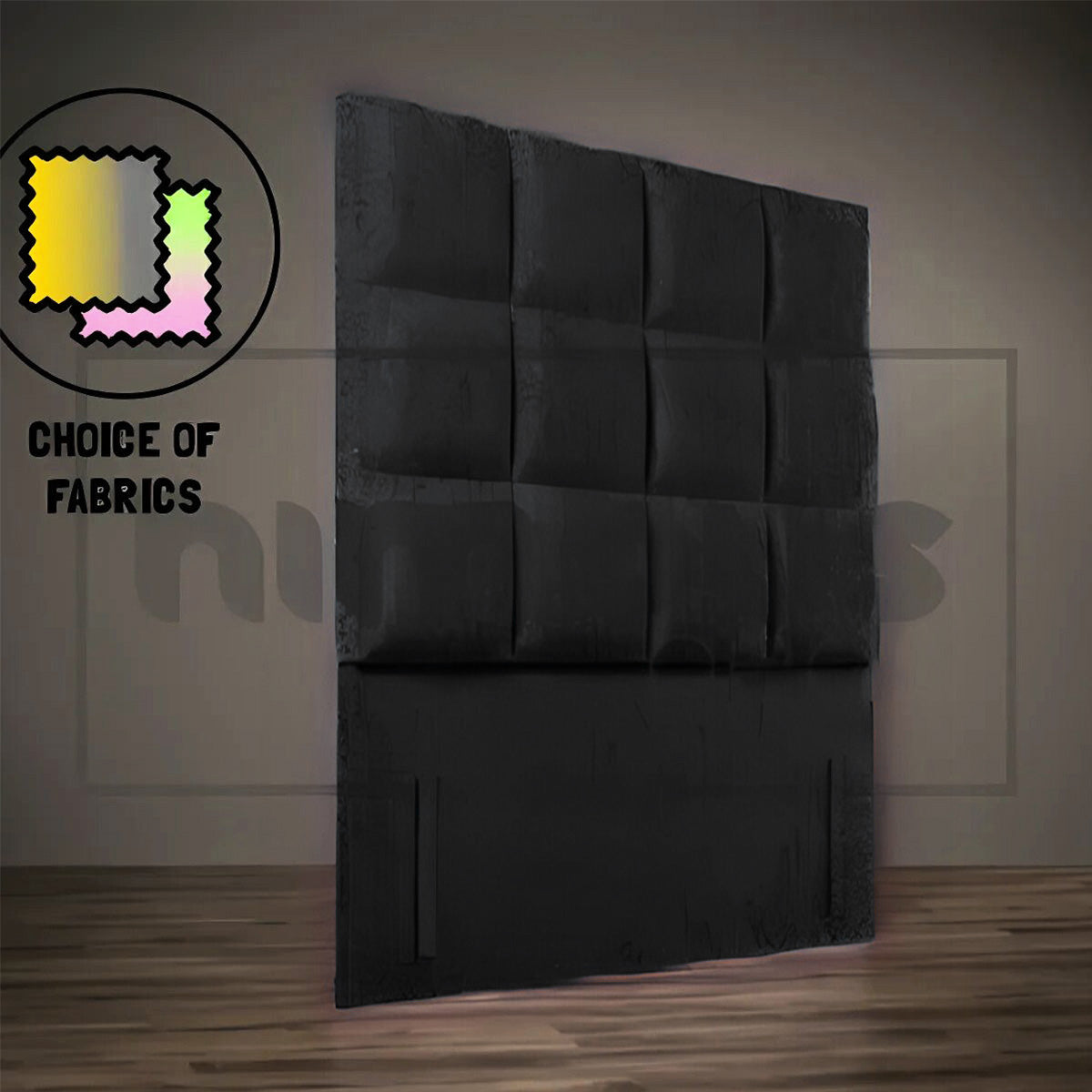 Floor Standing 12 Square Headboard - Nimbus Beds