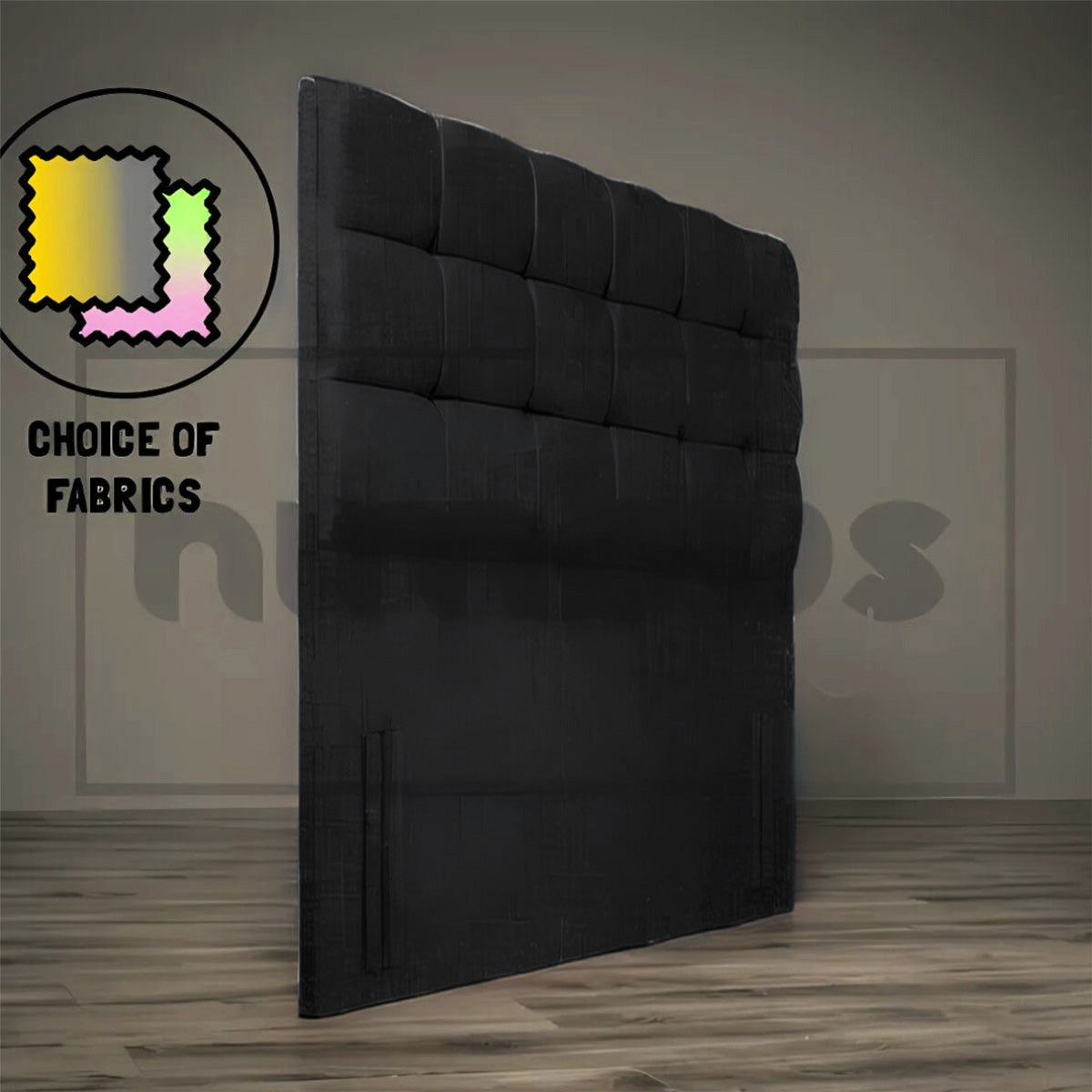 Floor Standing Cube Headboard - Nimbus Beds