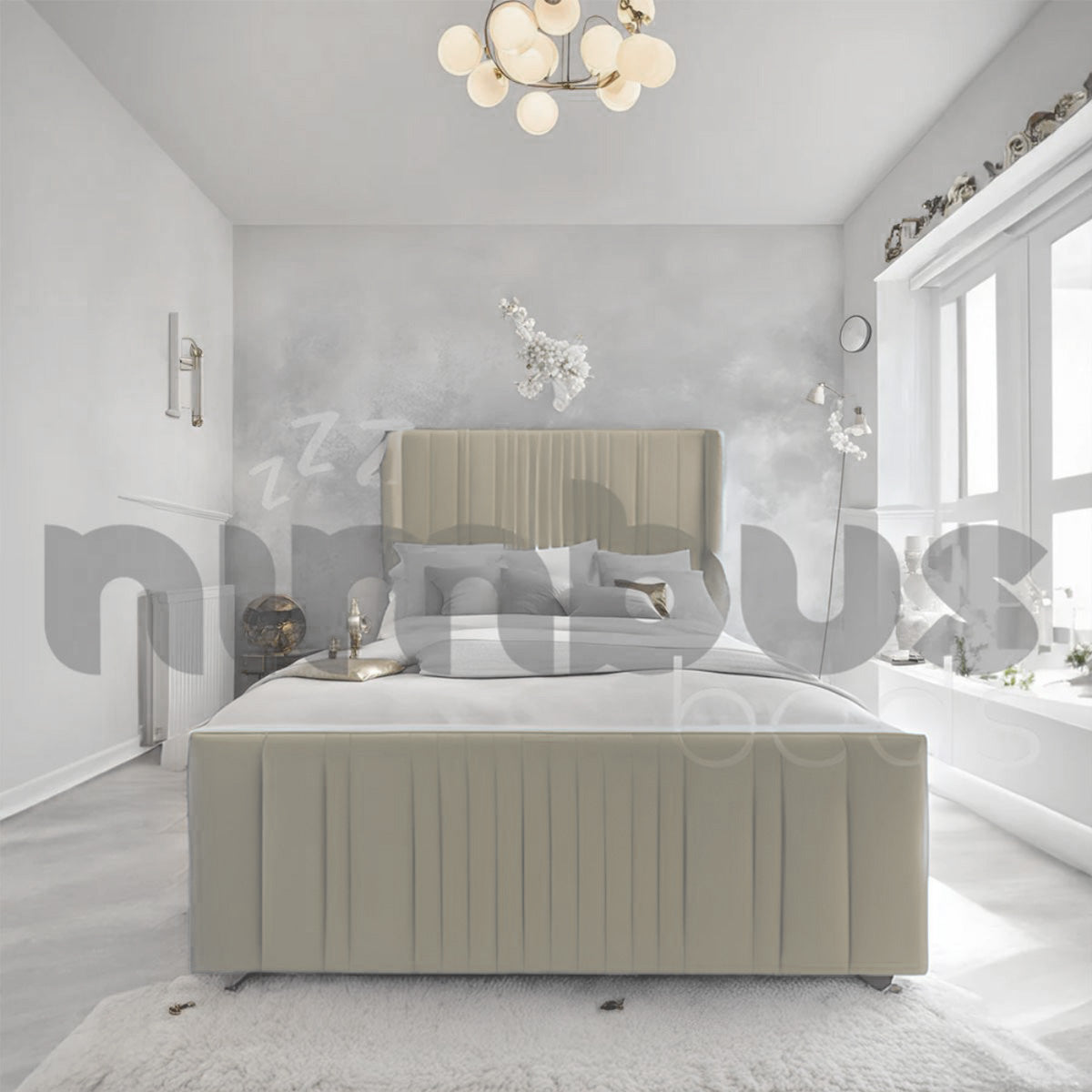 Rio Bed Frame (with Wings) - Nimbus Beds