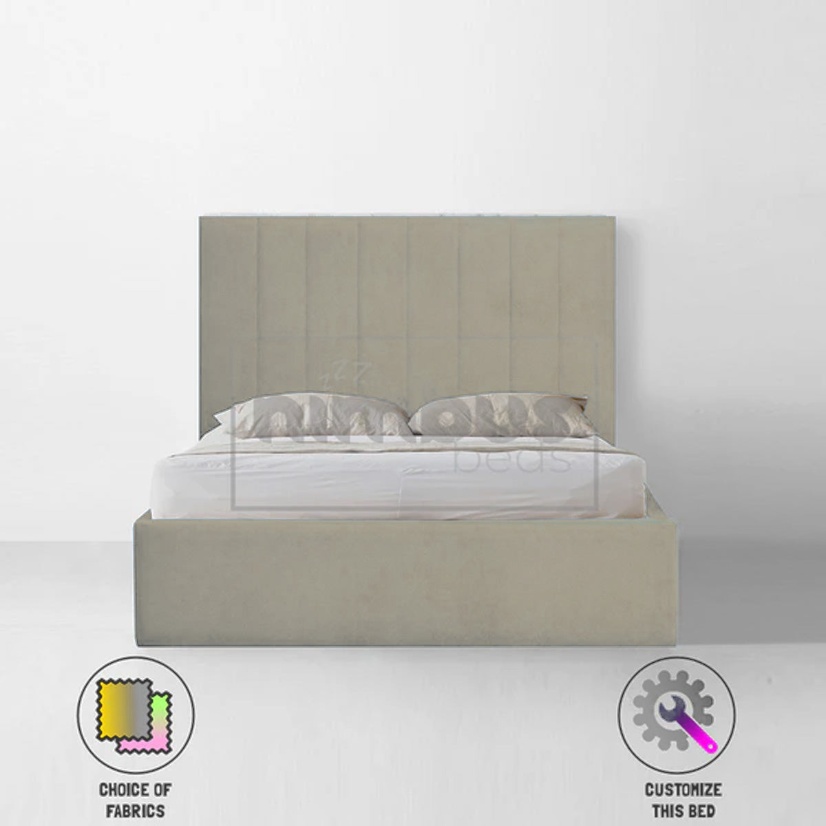 Vertical Panel Bed Frame - Nimbus Beds