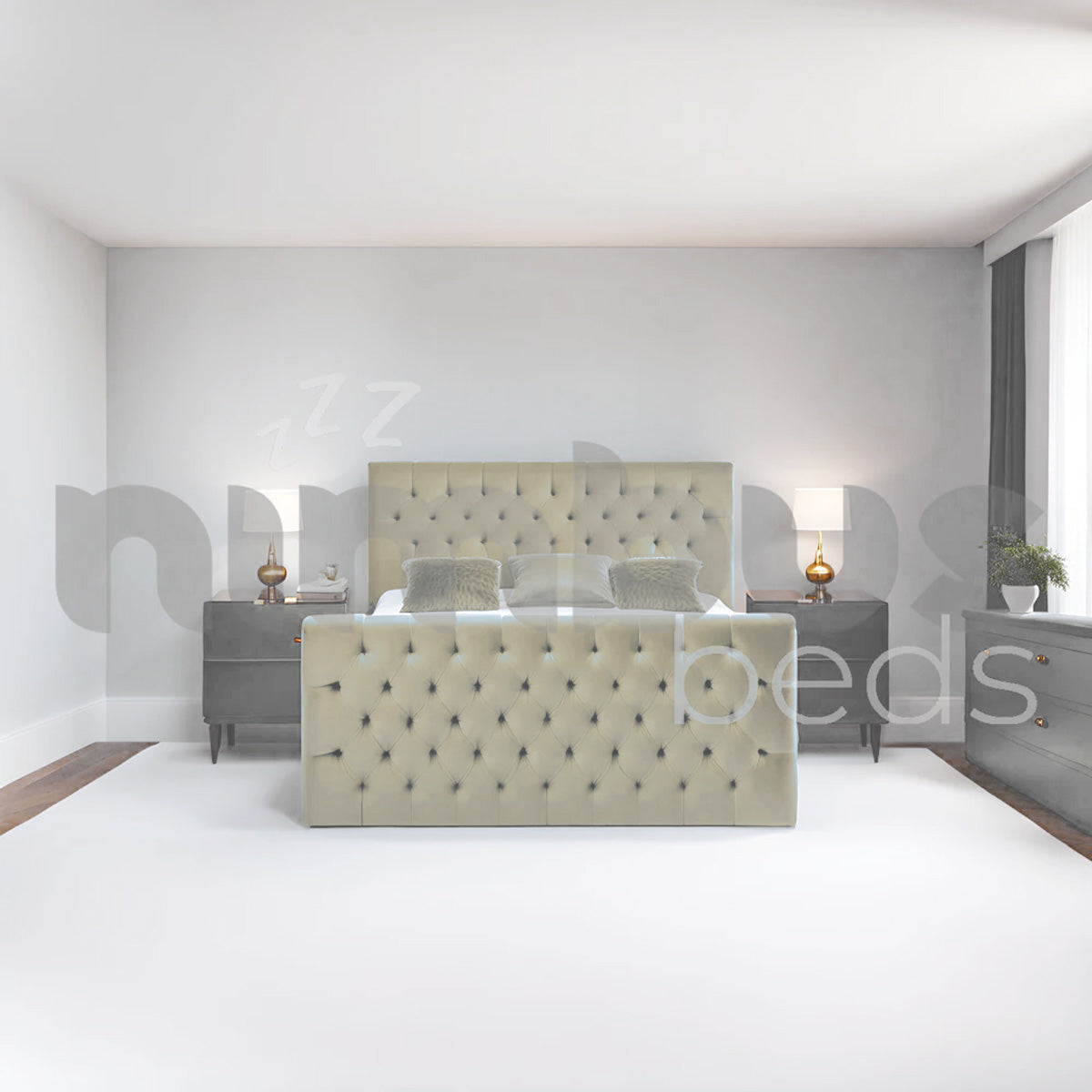 Chesterfield Luxury Bed Frame - Nimbus Beds