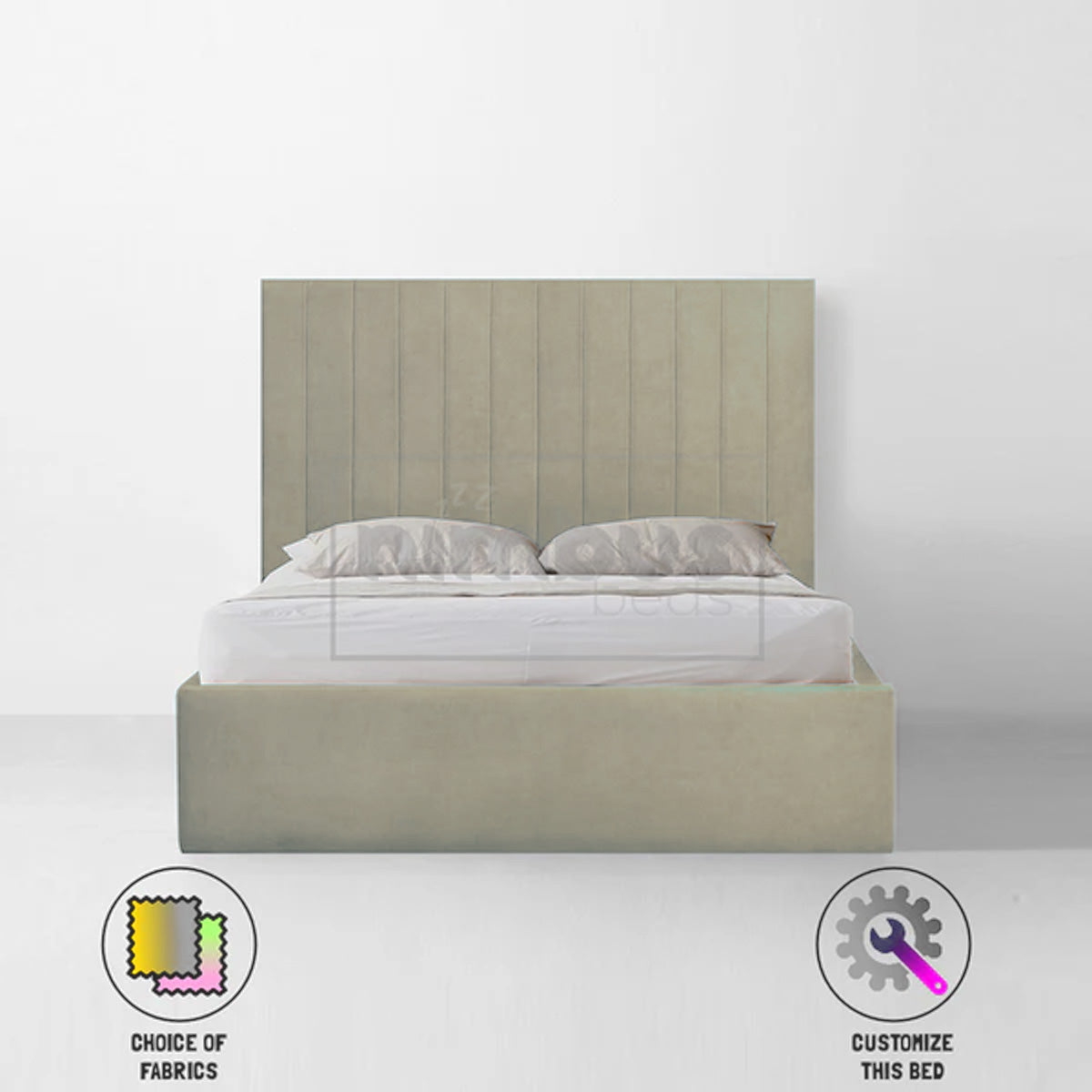 Intense Vertical Bed Frame - Nimbus Beds